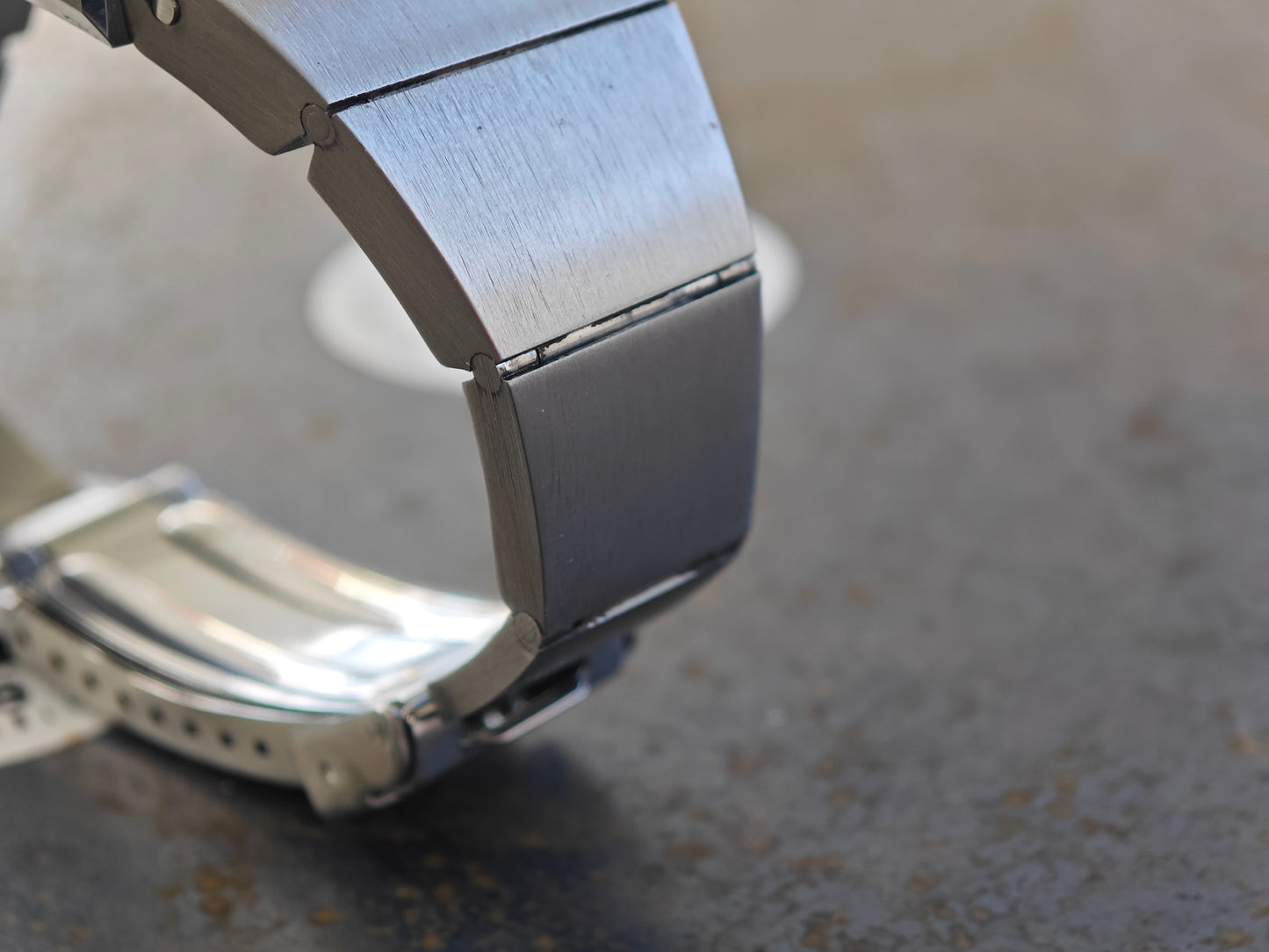 N.O.S. ULYSSE NARDIN 36.000 - Full bracelet 19,0-19,5 cm White dial