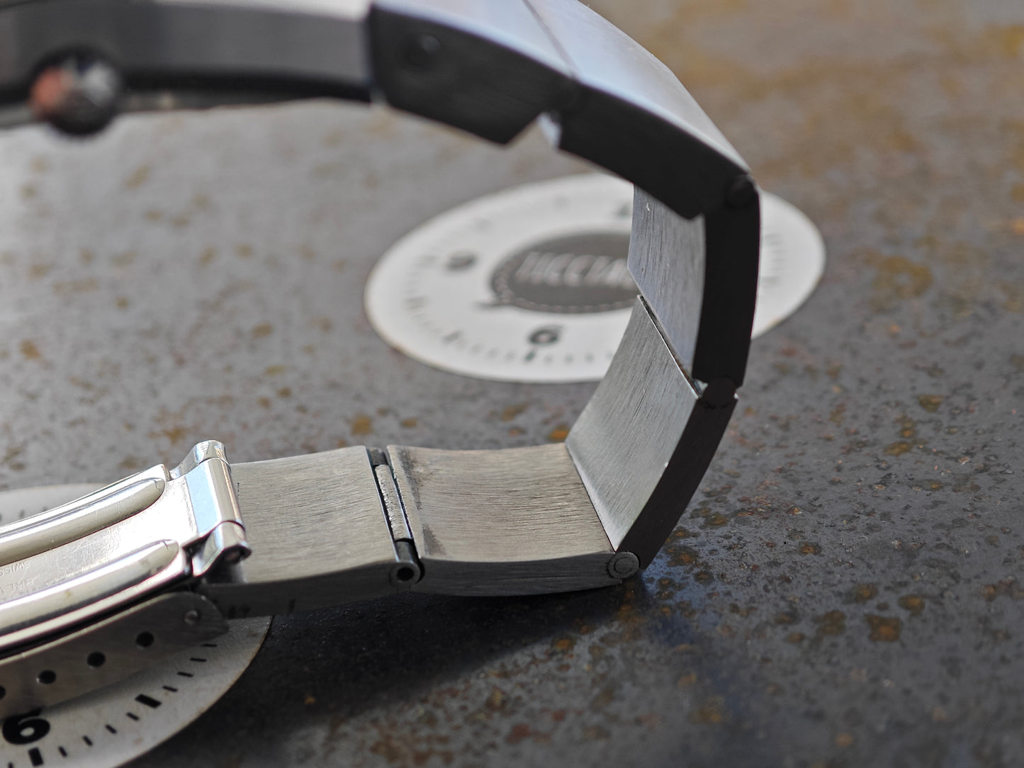 N.O.S. ULYSSE NARDIN 36.000 - Full bracelet 19,0-19,5 cm White dial