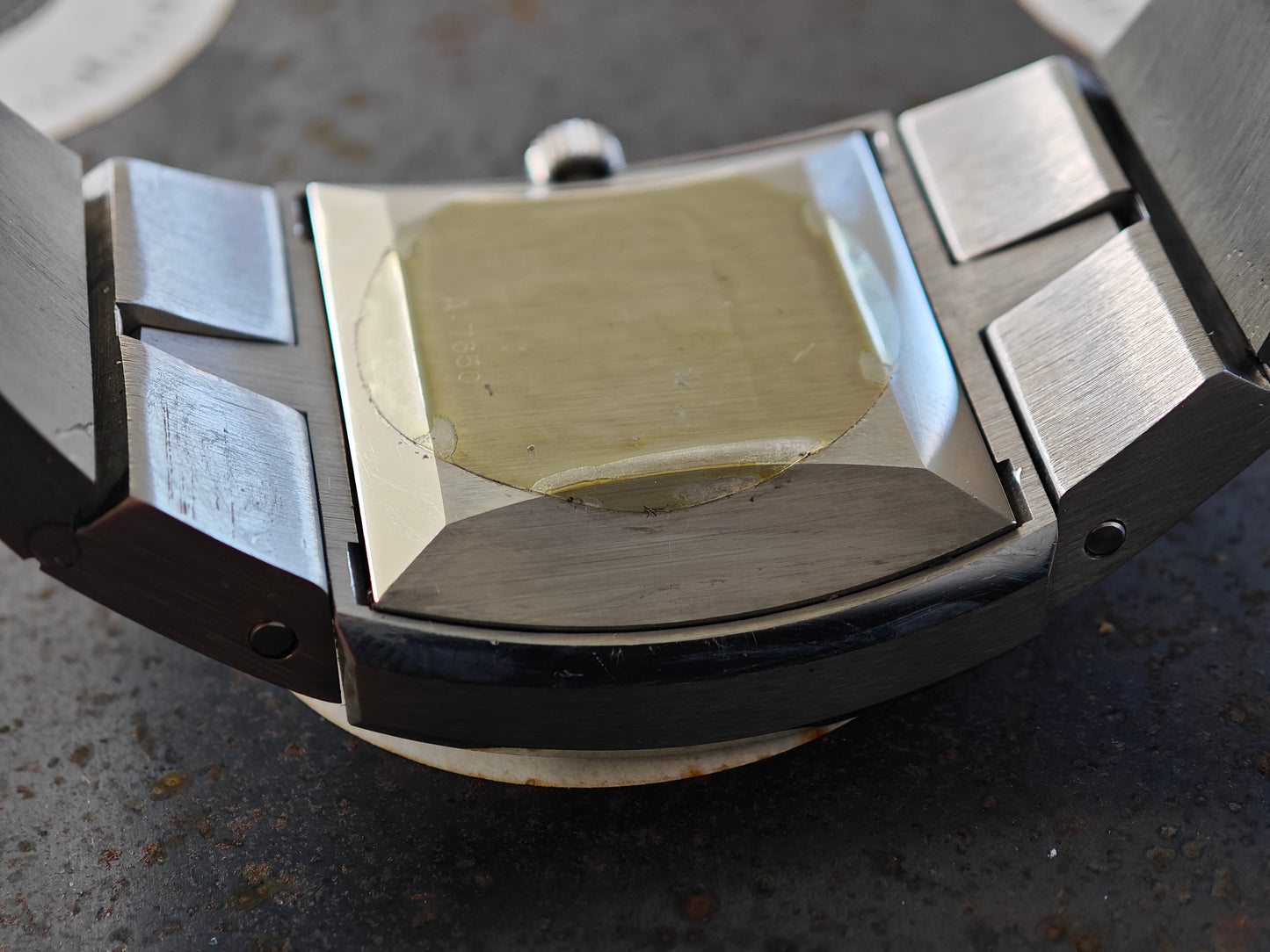 N.O.S. ULYSSE NARDIN 36.000 - Full bracelet 19,0-19,5 cm White dial