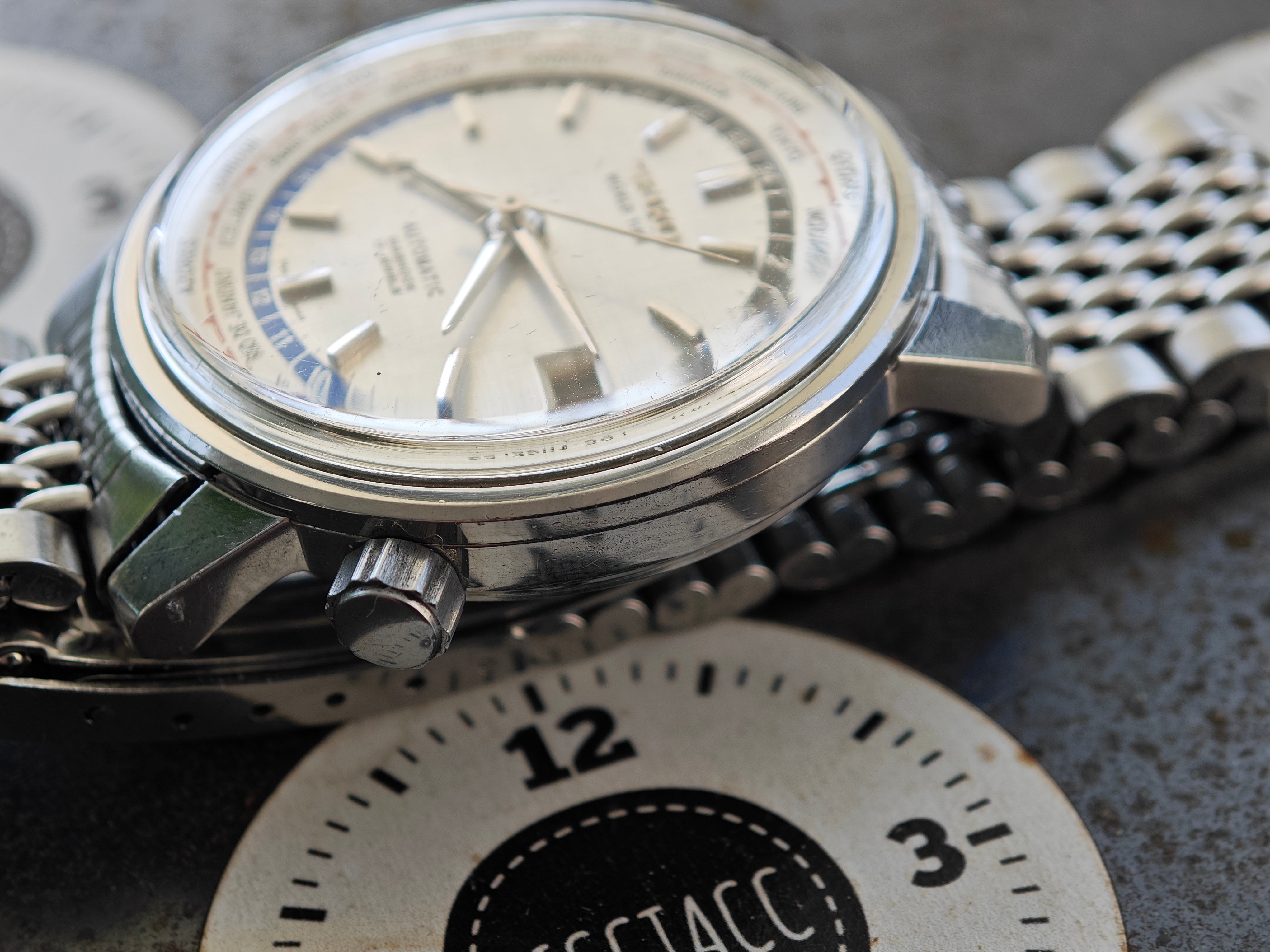 MINT+++ SEIKO WORLD TIME GMT 6217-7000 from 05-1964 original