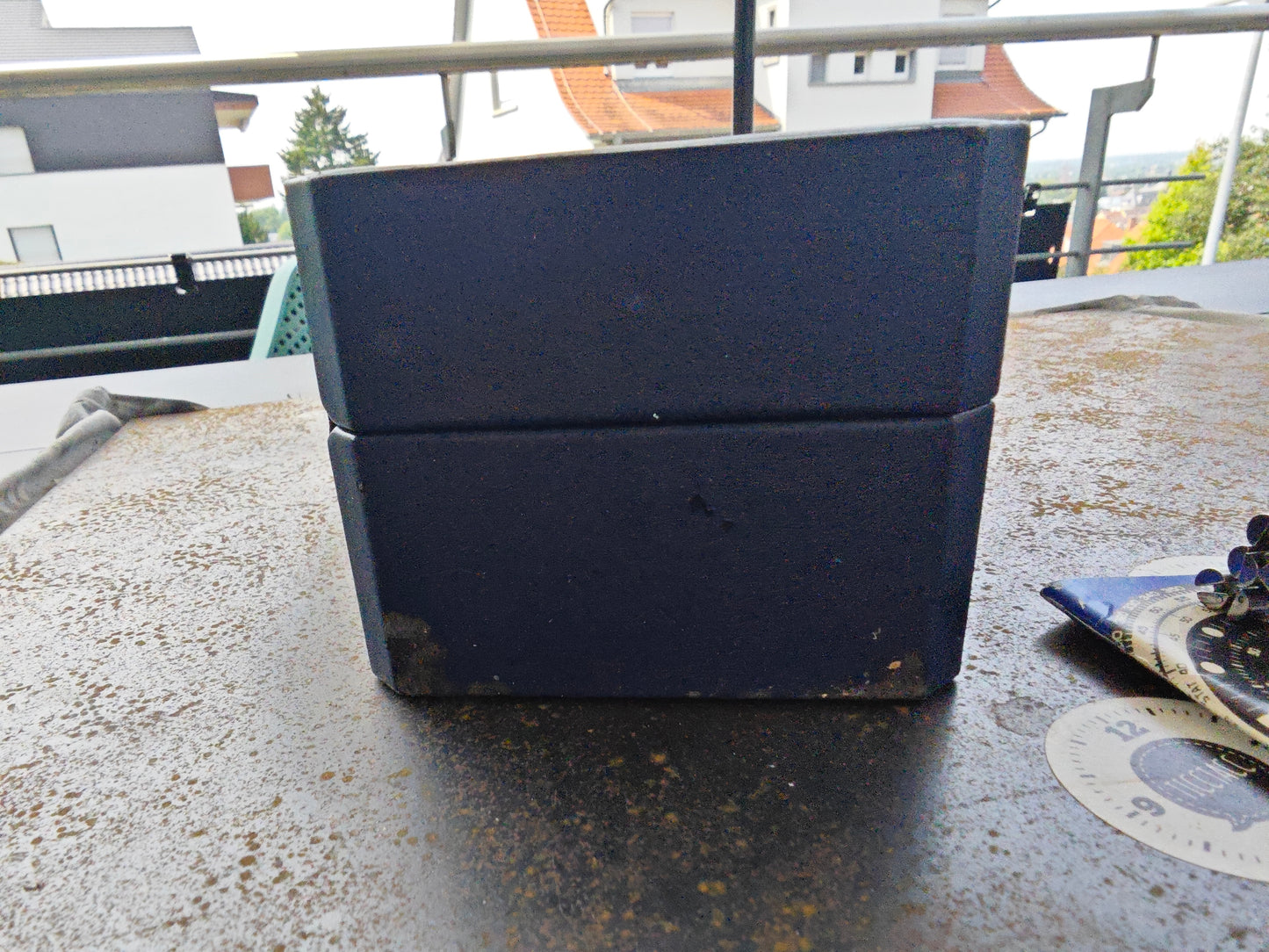 Super raro Breitling Navitimer 80191 di prima generazione con quadrante bianco, plutonio, scatola e manuale