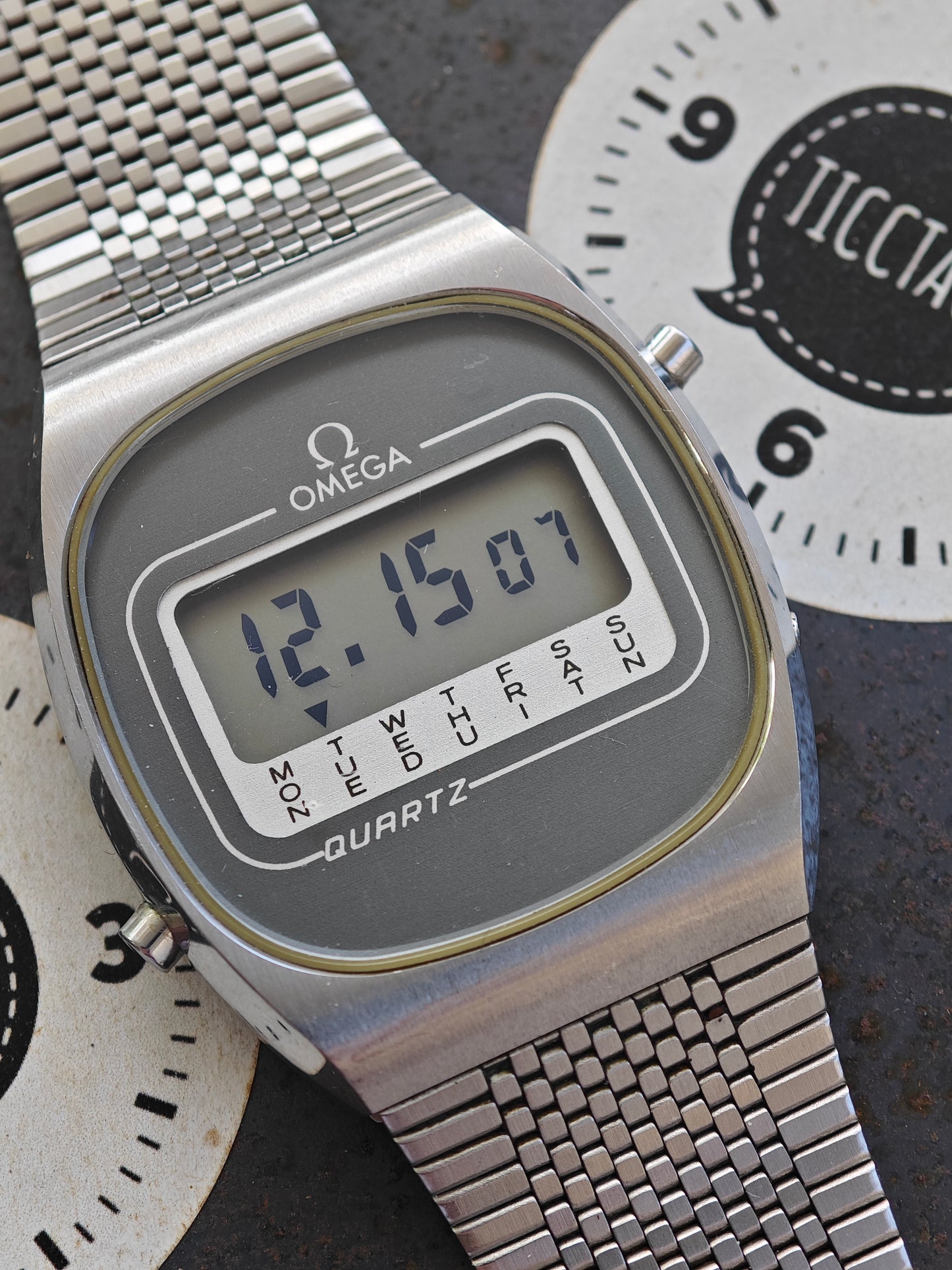 MINT+++ OMEGA LCD 1616 – Erste LCD-Uhr von OMEGA – SERVICE AUG 2025