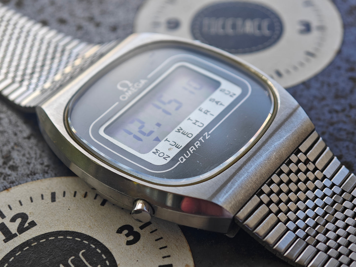 MINT+++ OMEGA LCD 1616 – Erste LCD-Uhr von OMEGA – SERVICE AUG 2025