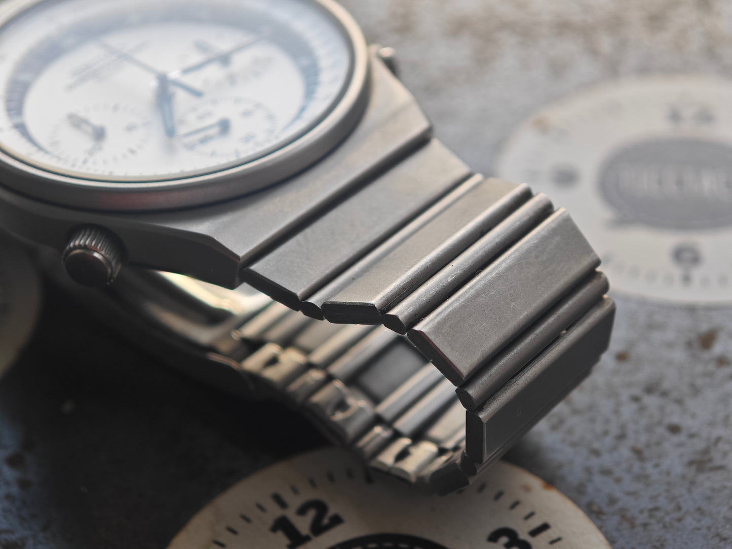 MINT+++ SEIKO 7a28-7010 Speedtimer quadrante bianco