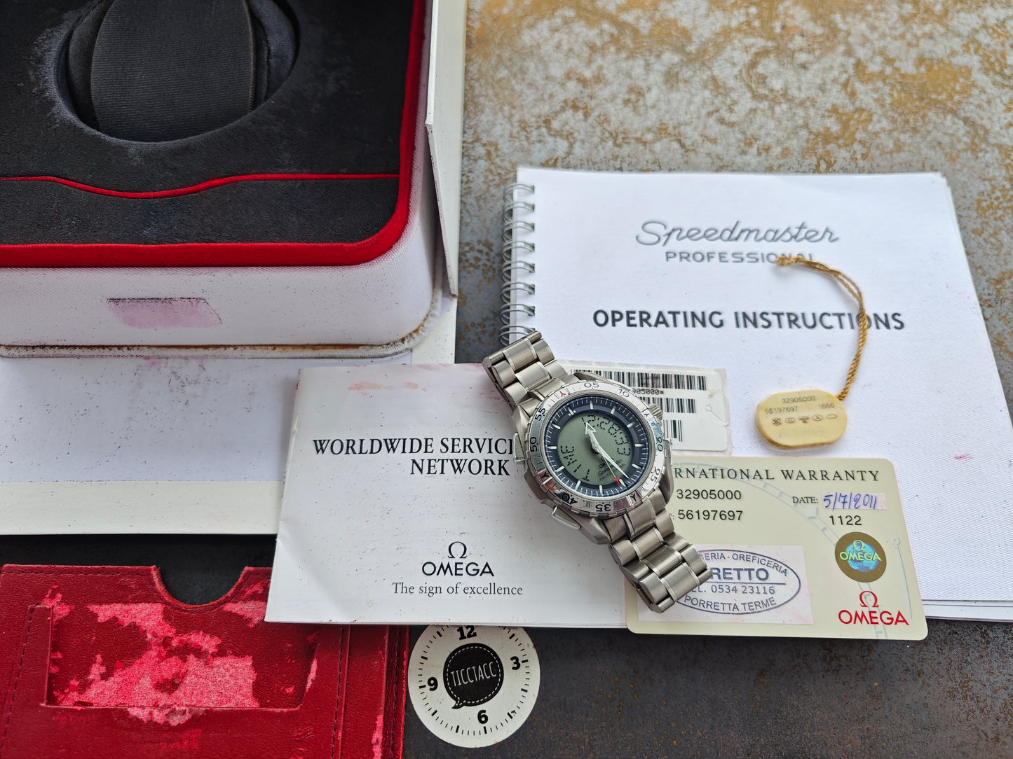 MINT++++ OMEGA Speedmaster X-33 FULL SET from 2011