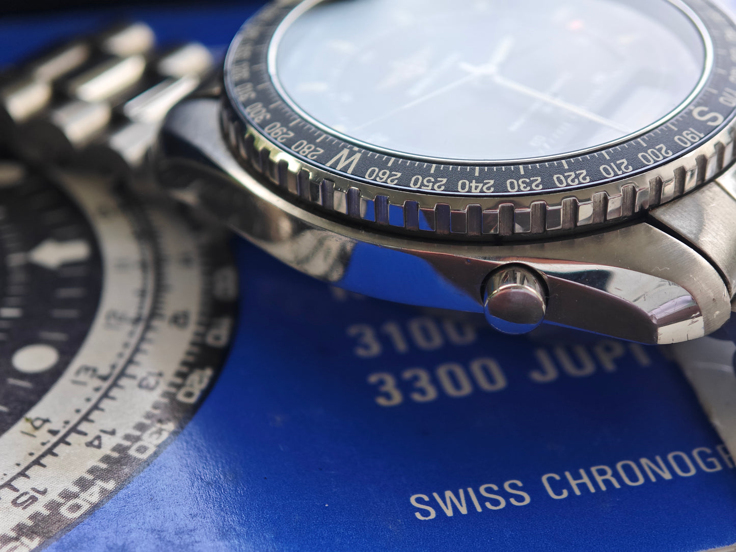 Breitling Navitimer Quartz 80191 - FULL SET - TOP CONDITIONS - 1989