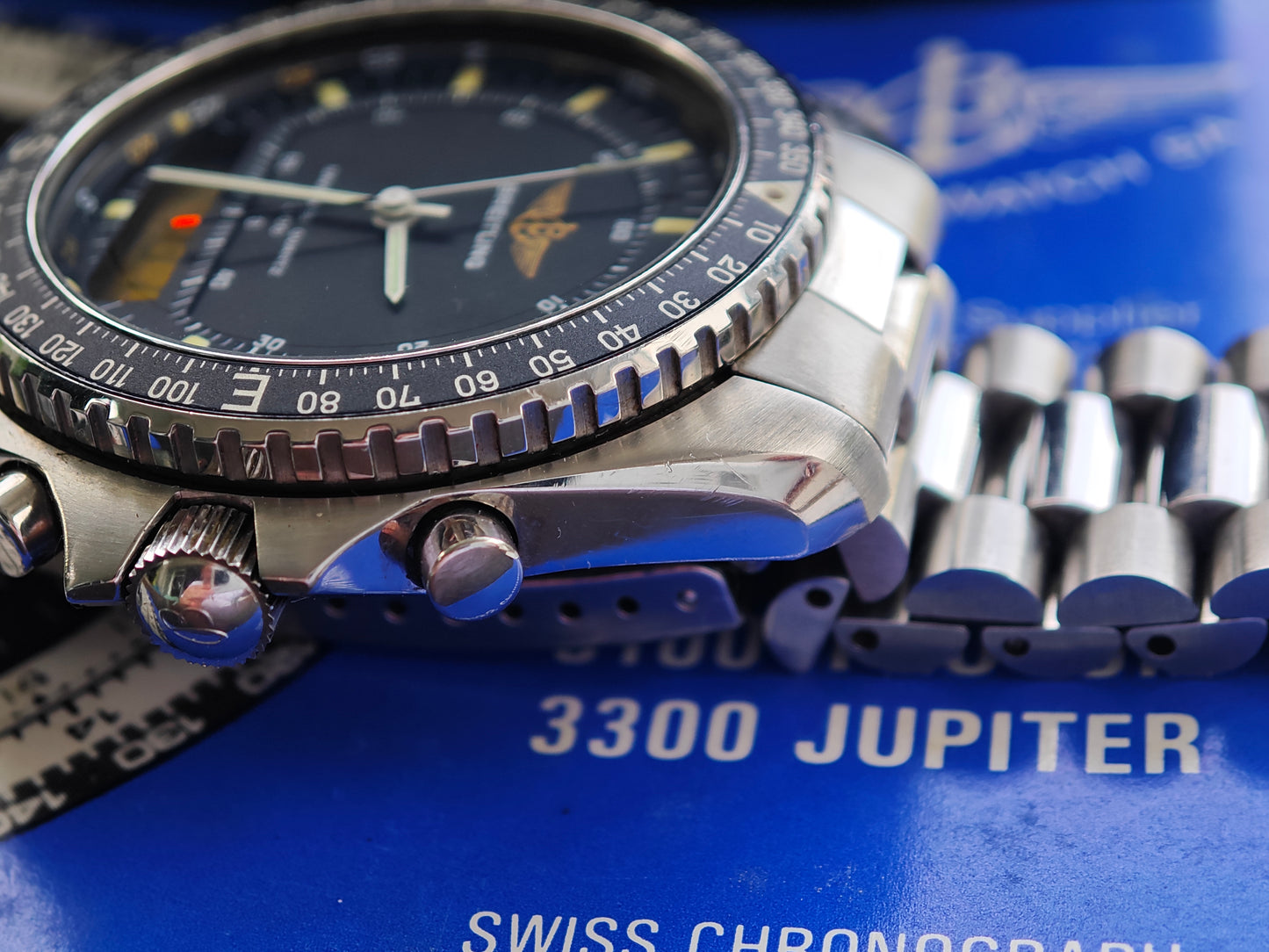 Breitling Navitimer Quartz 80191 - FULL SET - TOP CONDITIONS - 1989