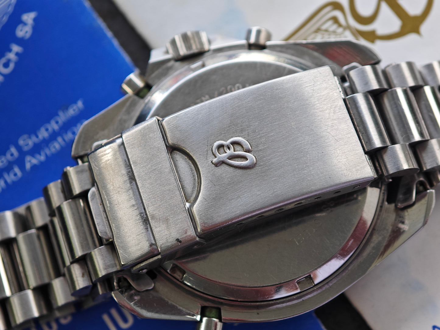 Breitling Navitimer Quartz 80191 - FULL SET - TOP CONDITIONS - 1989