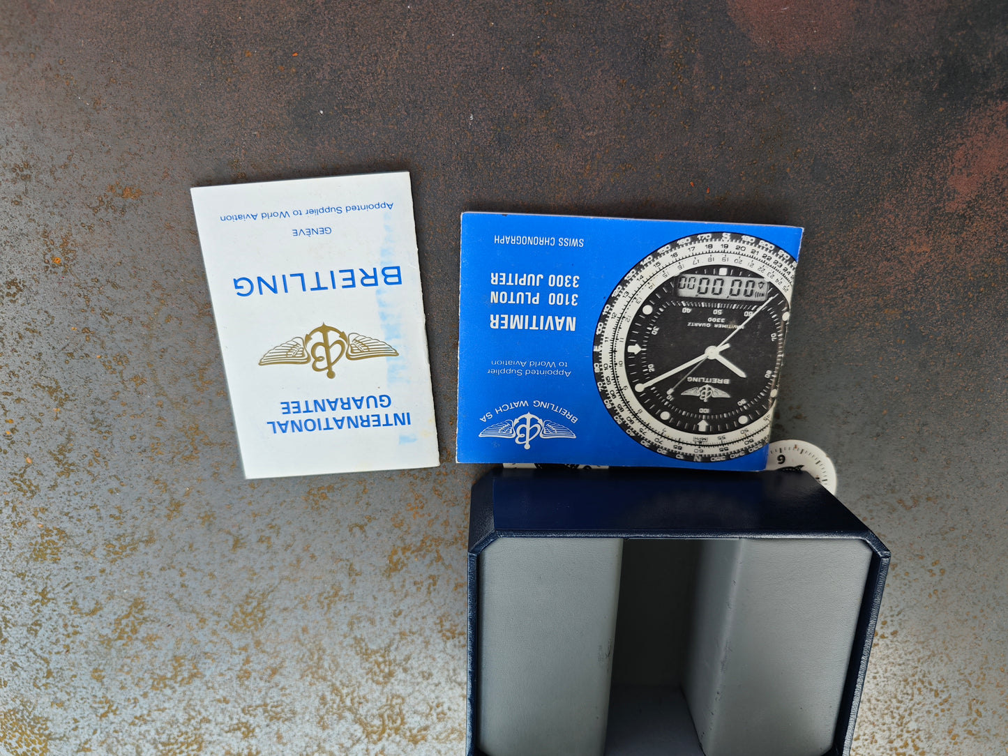 Breitling Navitimer Quartz 80191 - FULL SET - TOP CONDITIONS - 1989