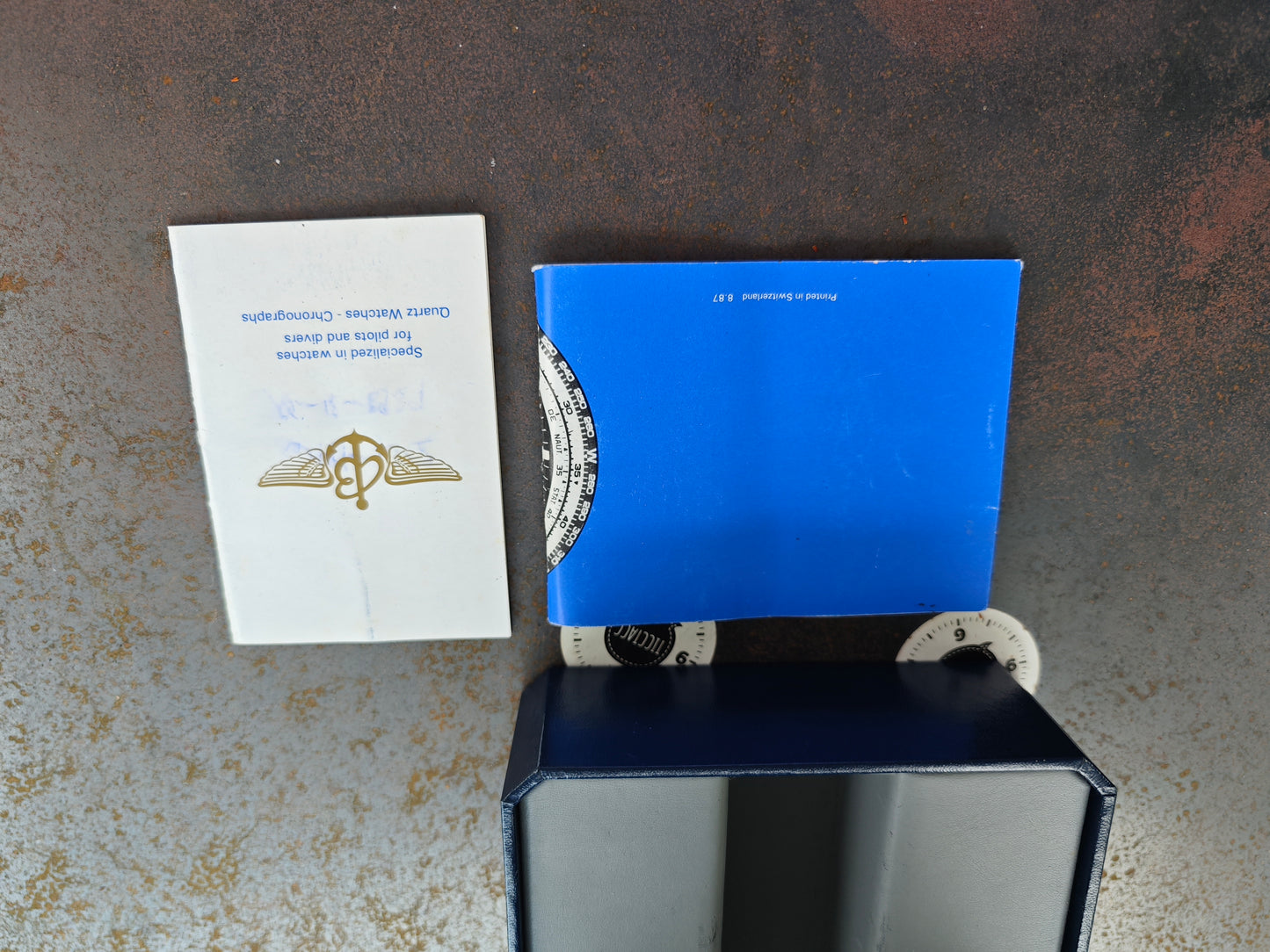 Breitling Navitimer Quartz 80191 - FULL SET - TOP CONDITIONS - 1989