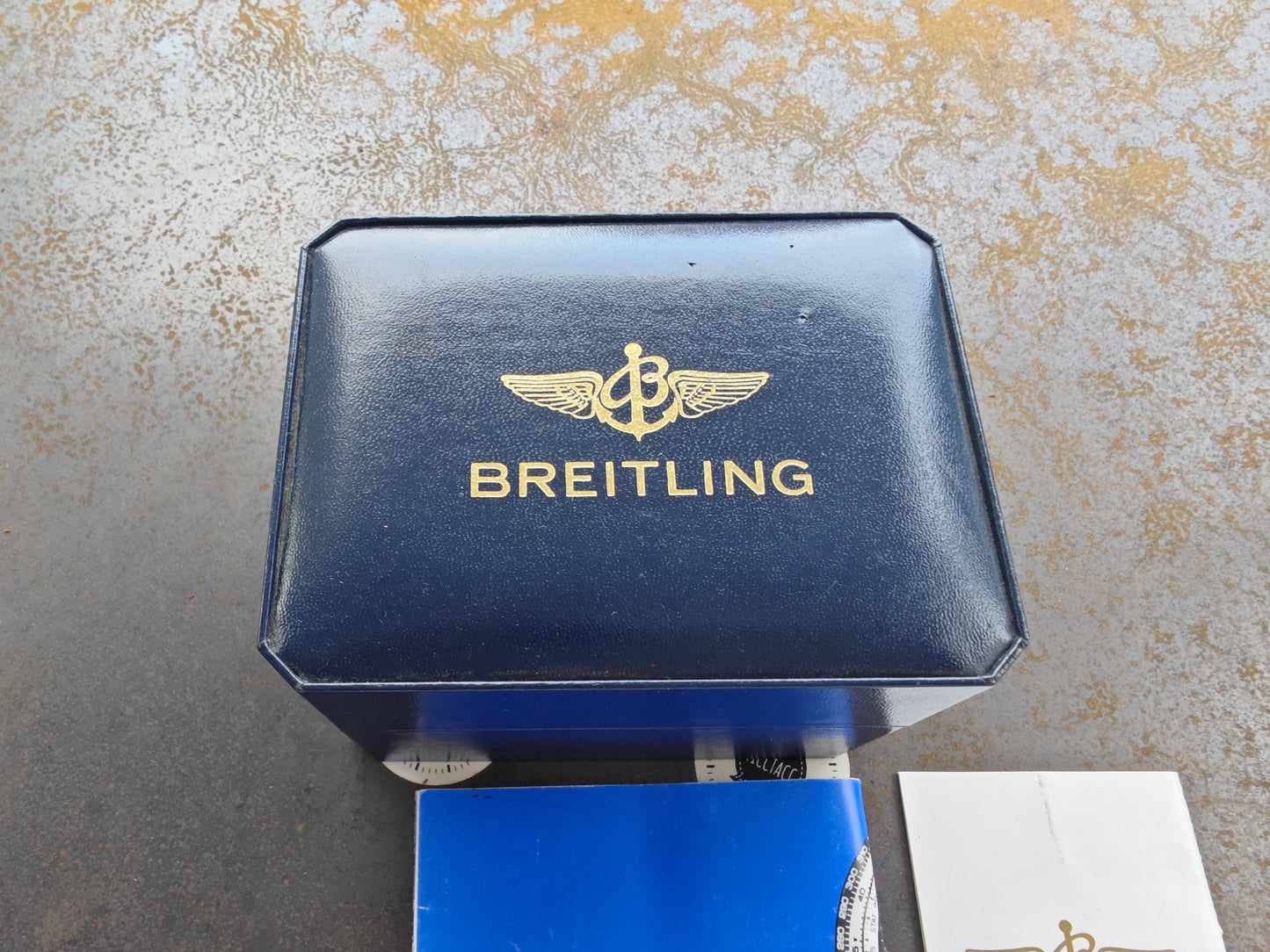 Breitling Navitimer Quartz 80191 - FULL SET - TOP CONDITIONS - 1989