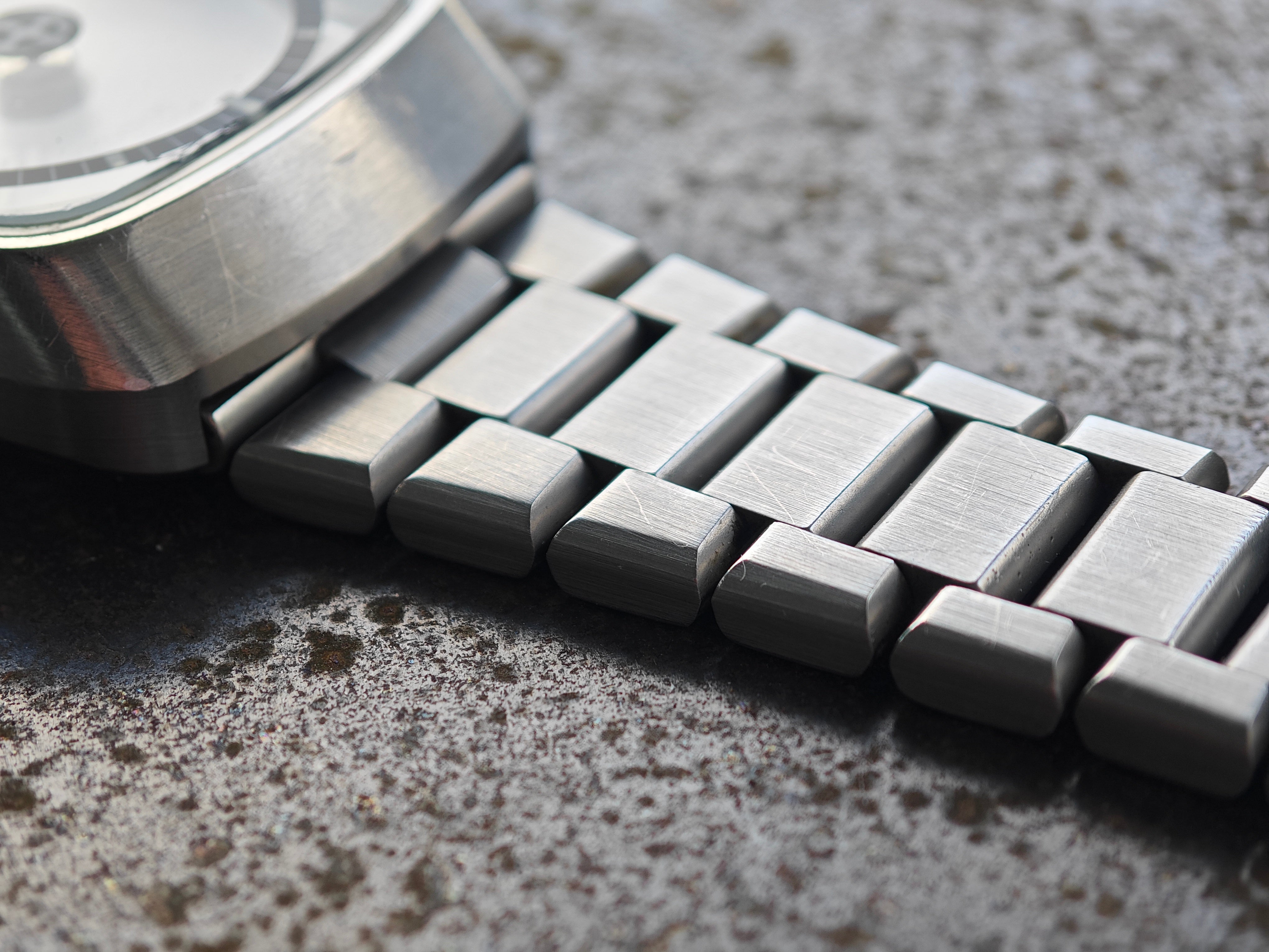 Zodiac Astrographic SST Mystery Silver Dial & Chatelain bracelet