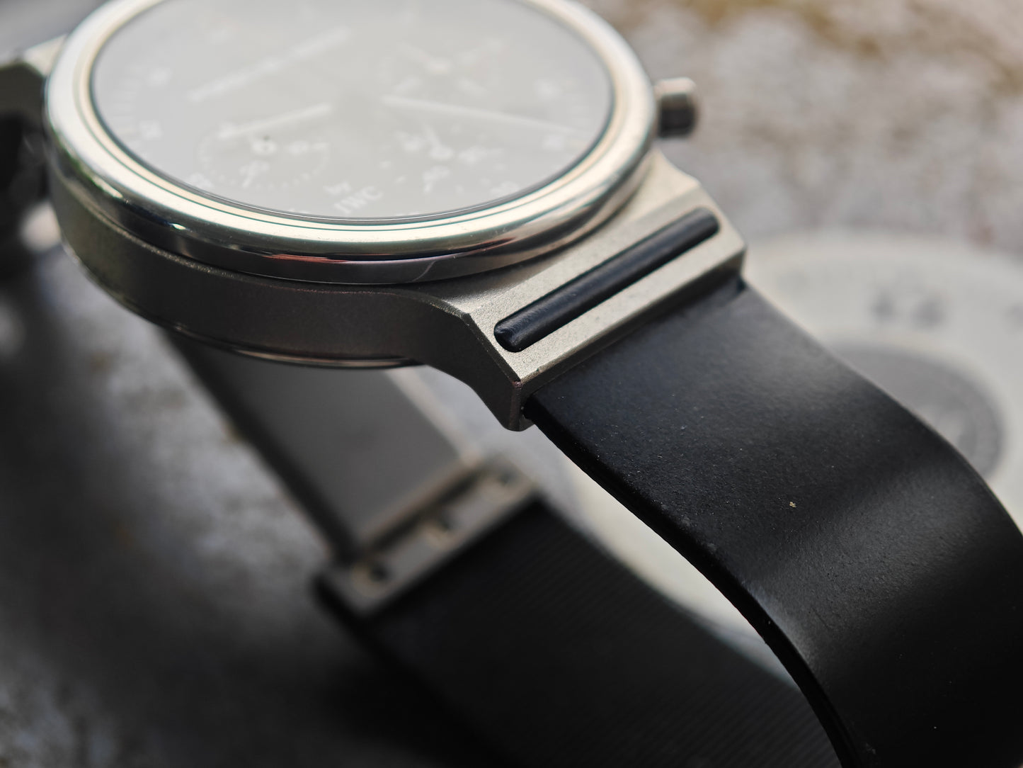 TOP IWC PORSCHE DESIGN Ultra Sportivo 02 Ref. 3720 Cronografo - cinturino da 19,5 cm !!