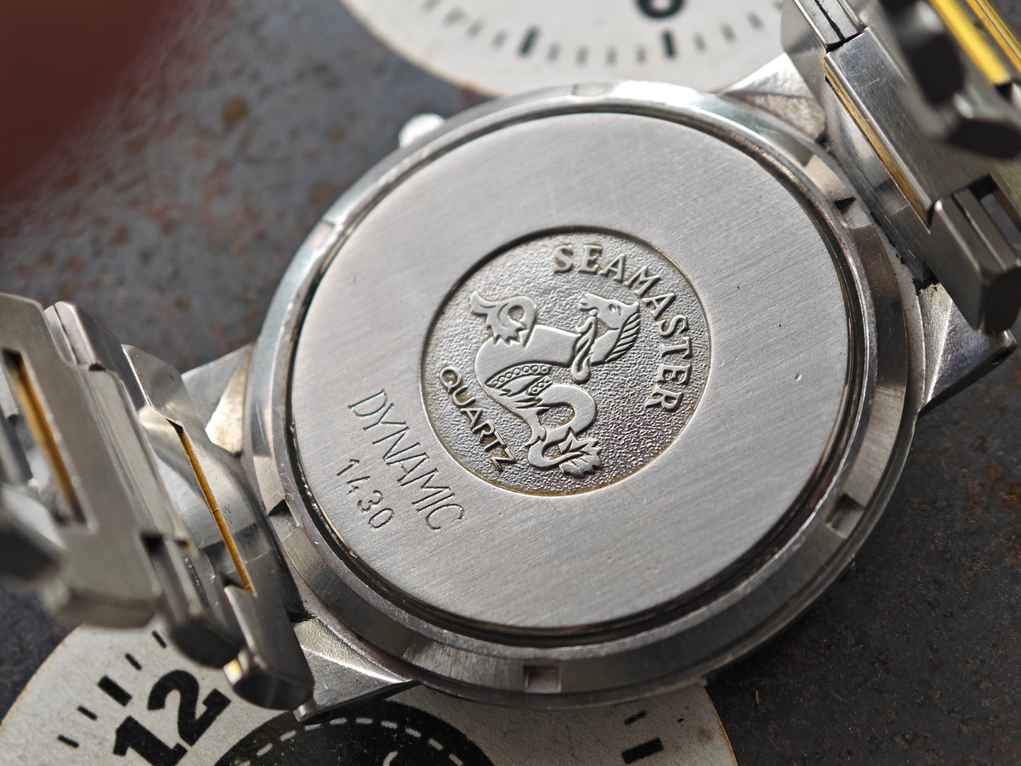 OMEGA Seamaster Dynamic „Spider“ Herrenversion Kal. 1430 – seltenes zweifarbiges Armband