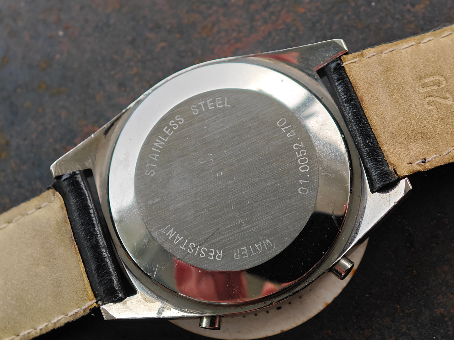 MINT Zenith Futur Time Command Seltene Version mit schwarzem Zifferblatt