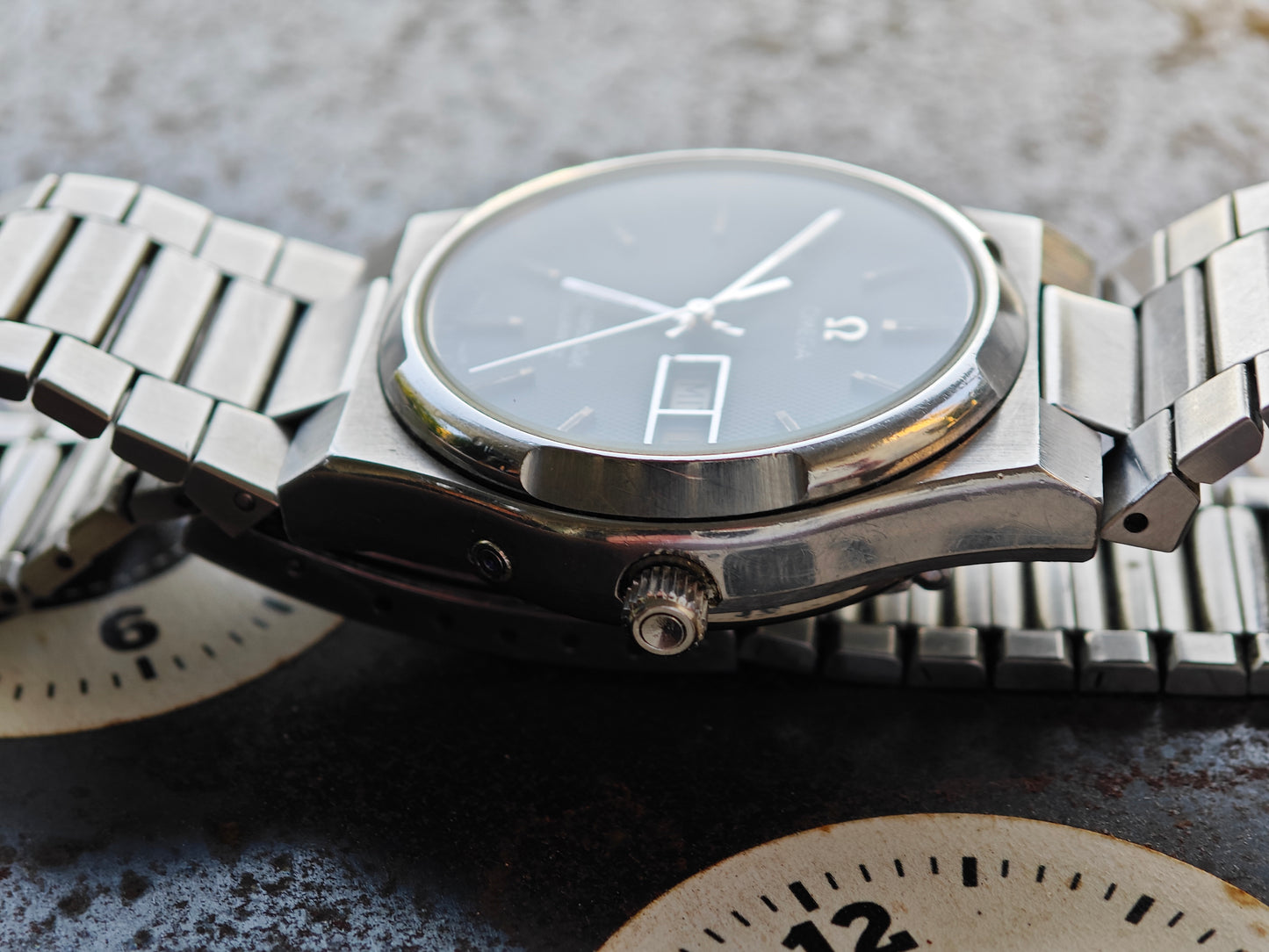 OMEGA SEAMASTER Quarzo Quadrante Waffle Cal. 1345 ASSISTENZA