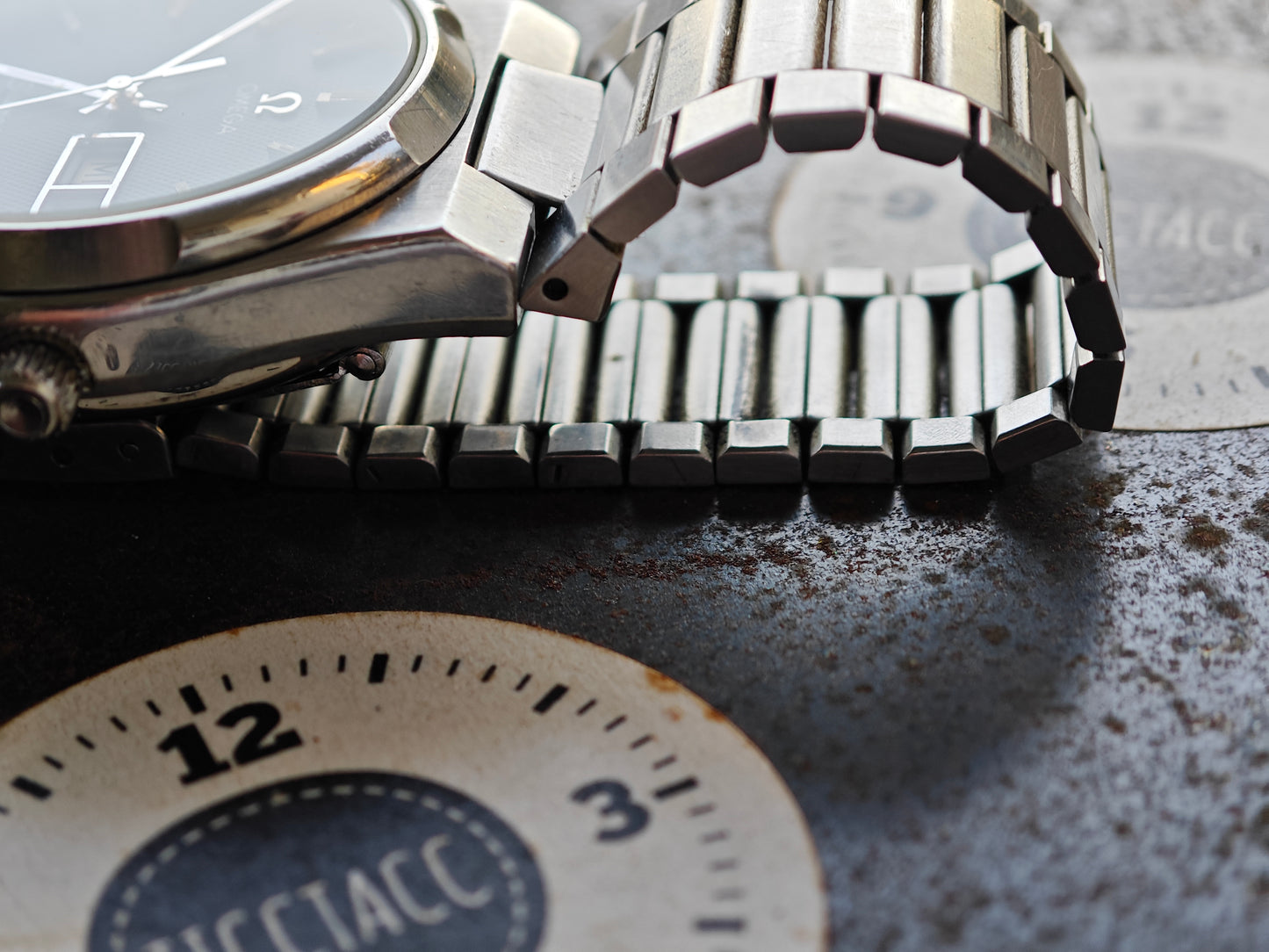 OMEGA SEAMASTER Quarzo Quadrante Waffle Cal. 1345 ASSISTENZA