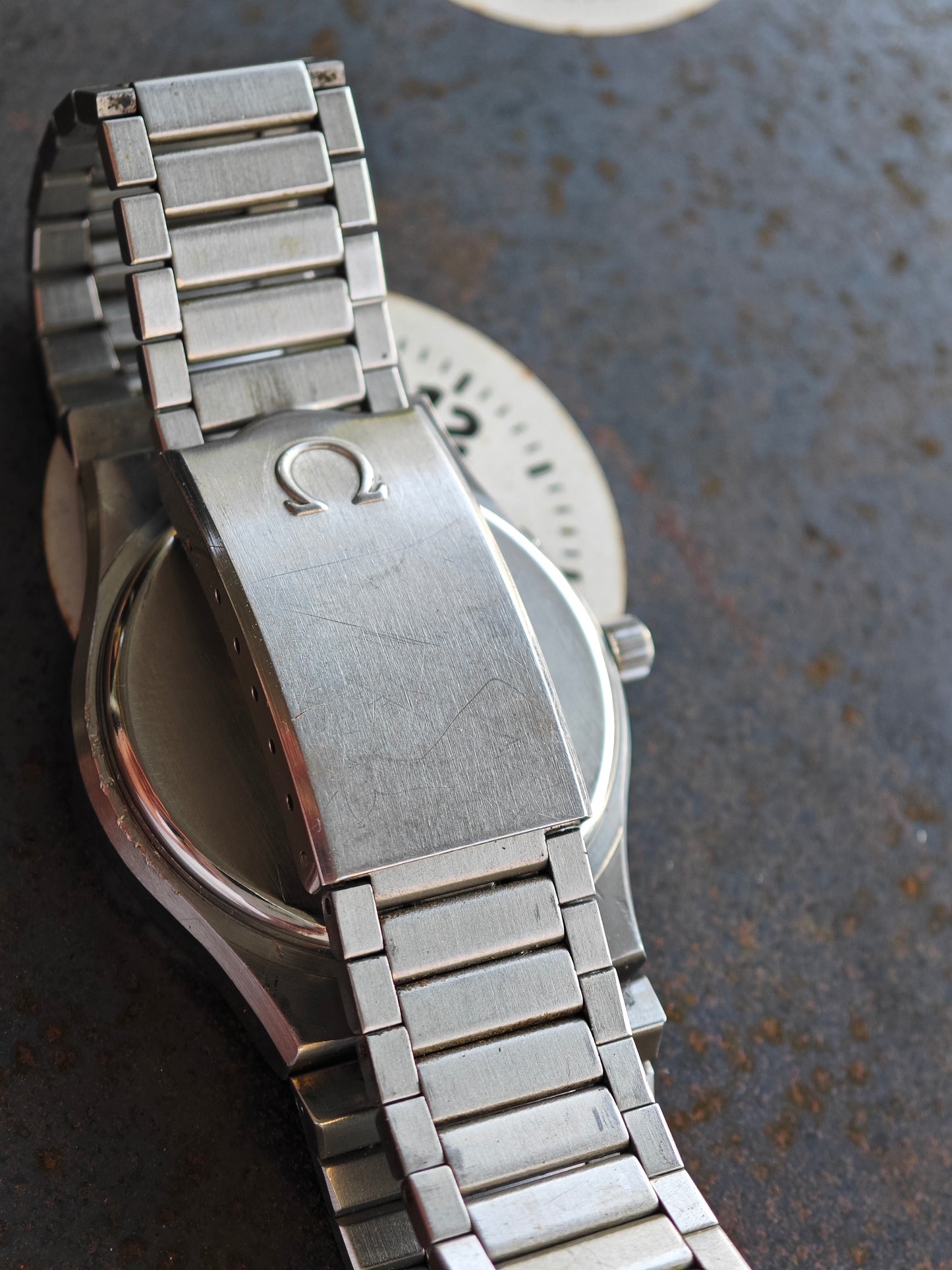 OMEGA SEAMASTER Quarzo Quadrante Waffle Cal. 1345 ASSISTENZA