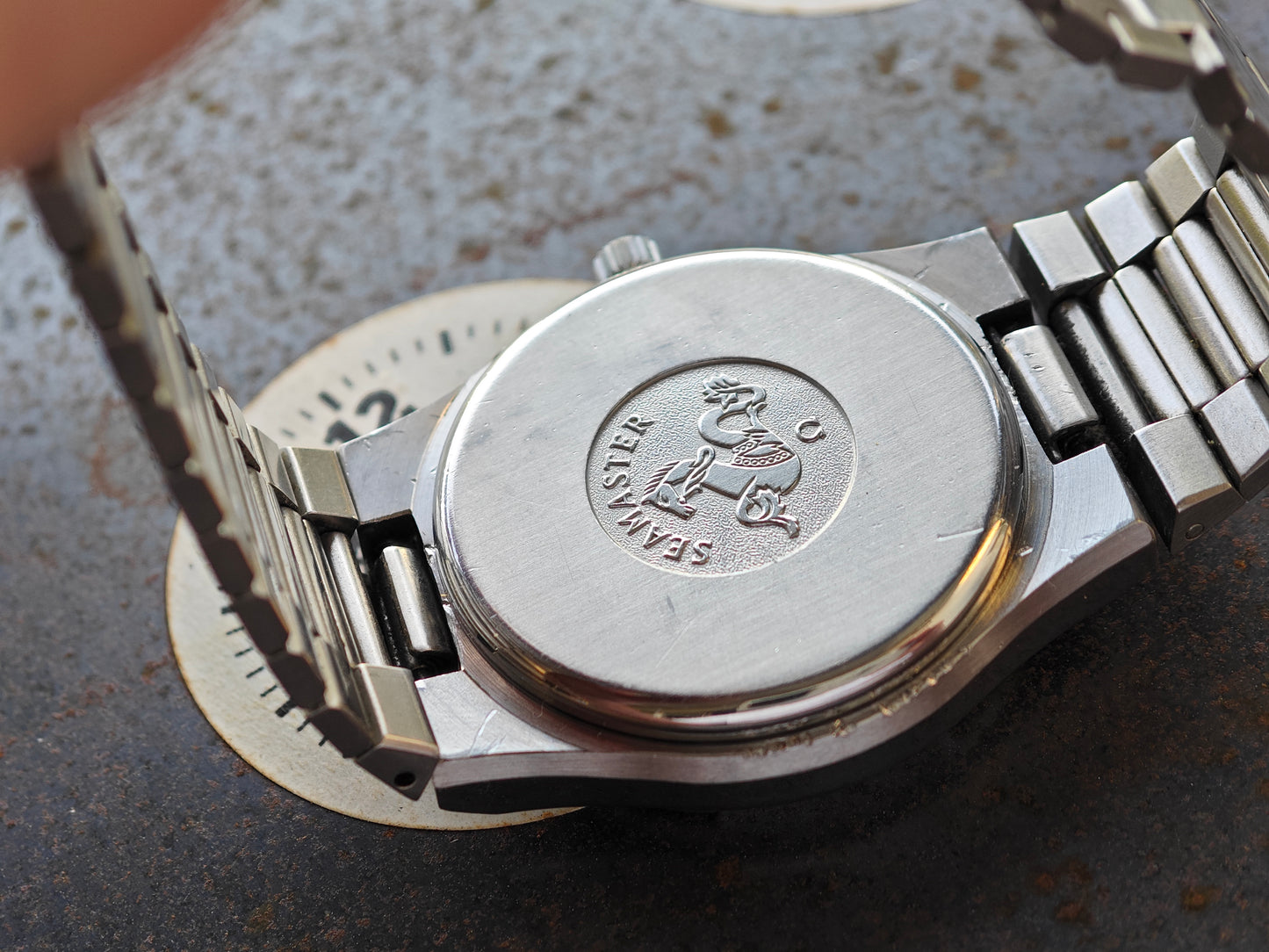 OMEGA SEAMASTER Quarzo Quadrante Waffle Cal. 1345 ASSISTENZA