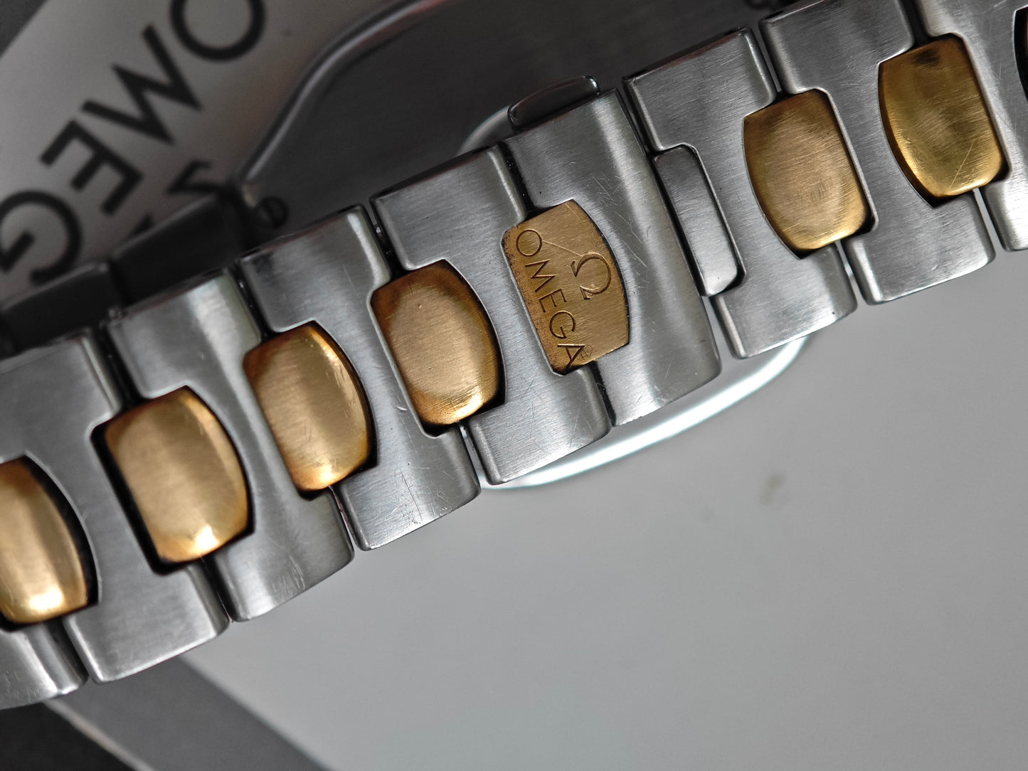 OMEGA SEAMASTER POLARIS Bracciale bicolore multifunzione FULL SET del 1994