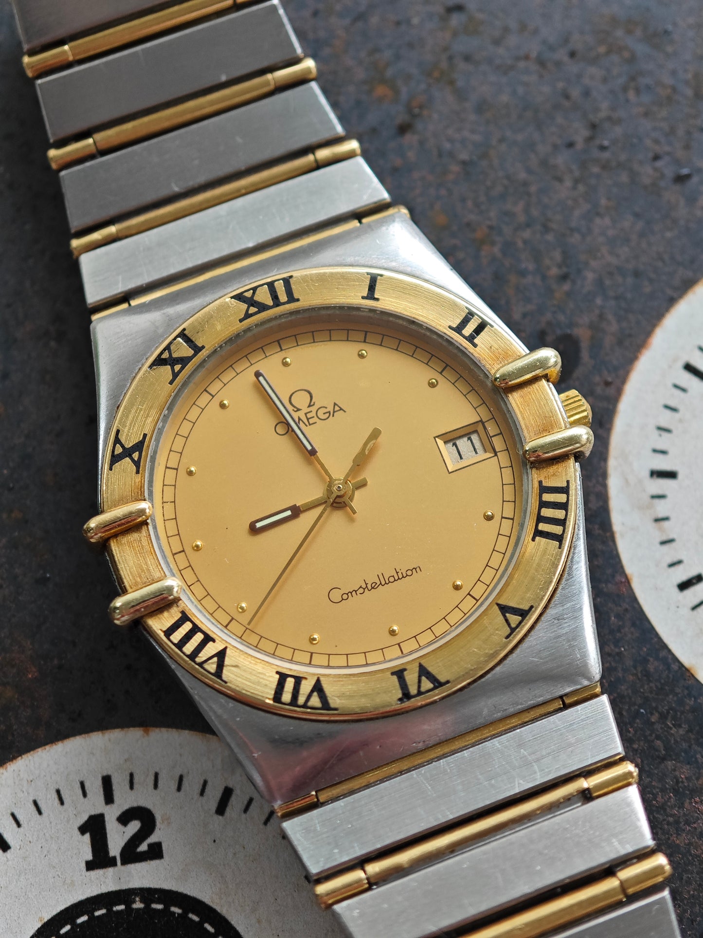 OMEGA Constellation Manhattan bicolor with Full bicolor bracelet