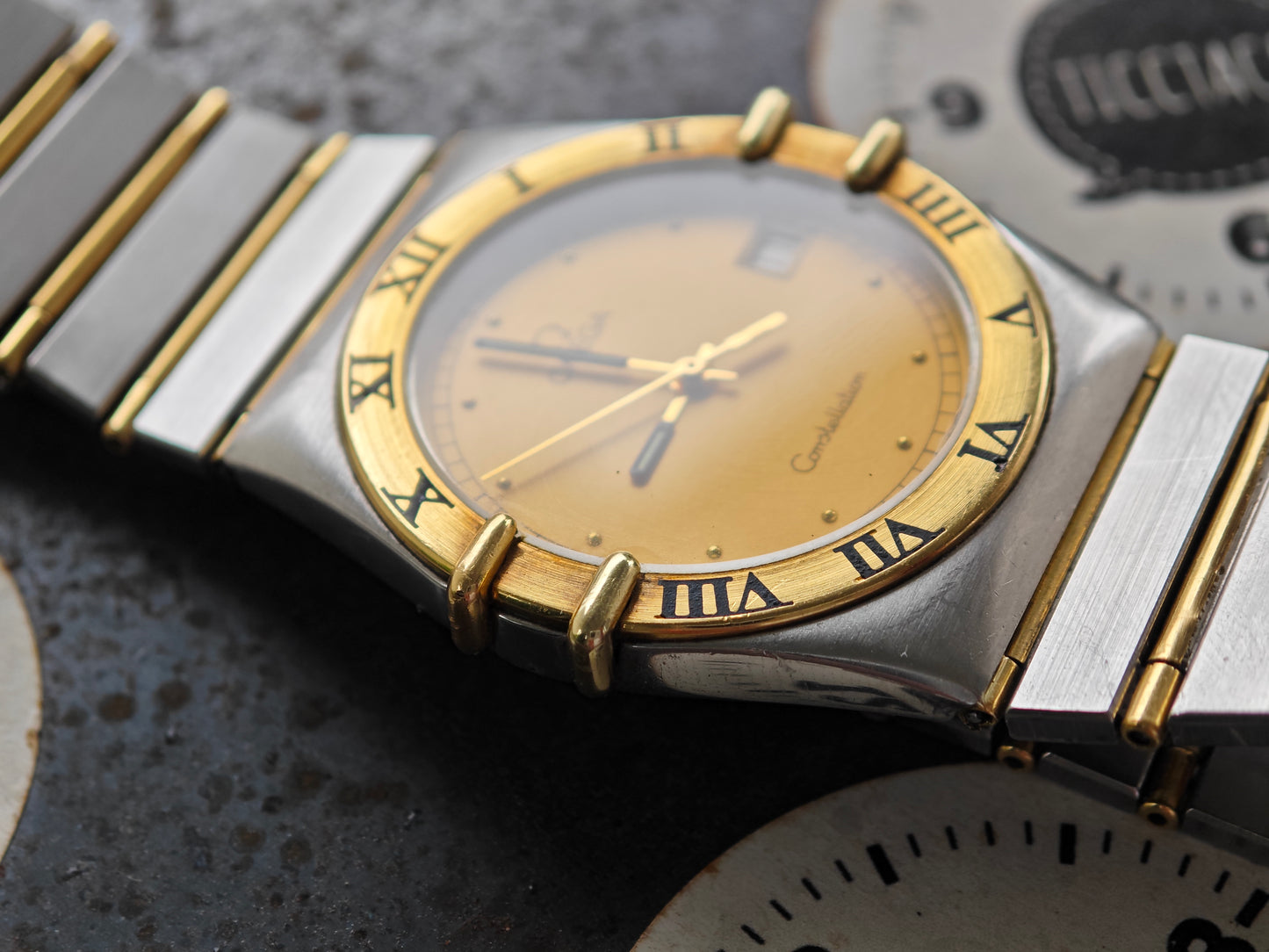 OMEGA Constellation Manhattan bicolor with Full bicolor bracelet