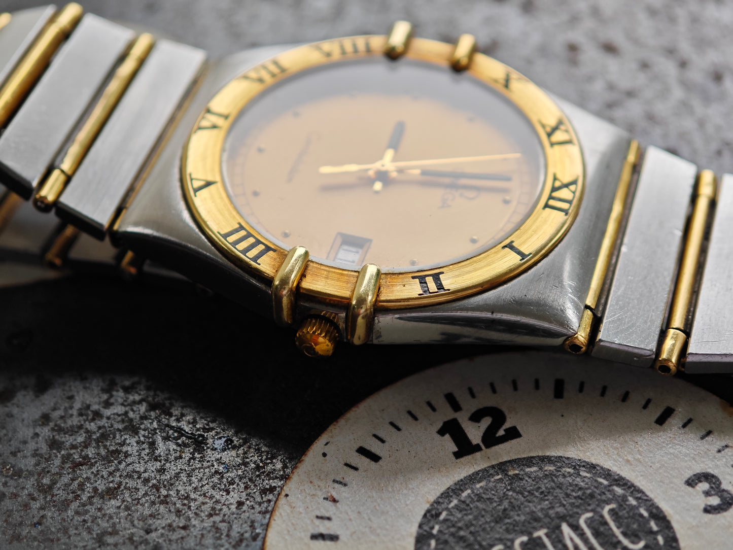 OMEGA Constellation Manhattan bicolor with Full bicolor bracelet