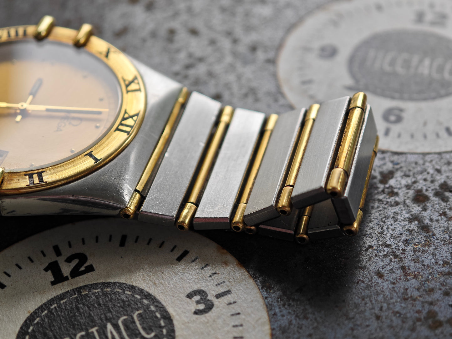 OMEGA Constellation Manhattan bicolor with Full bicolor bracelet