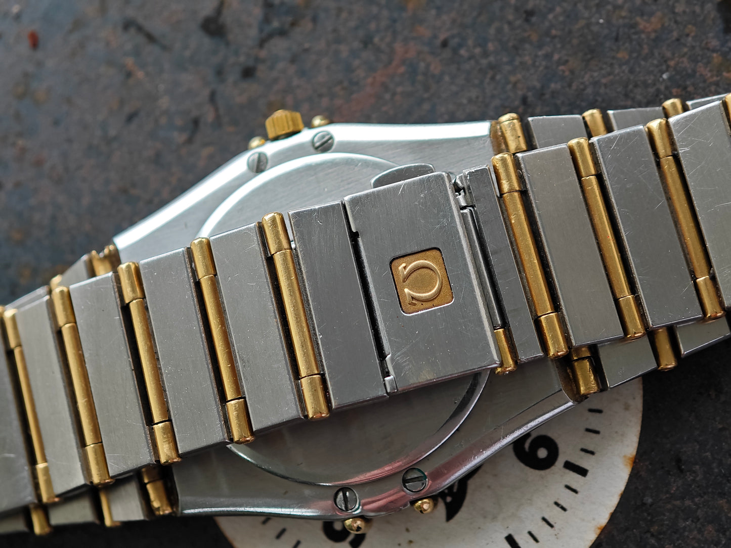 OMEGA Constellation Manhattan bicolor with Full bicolor bracelet
