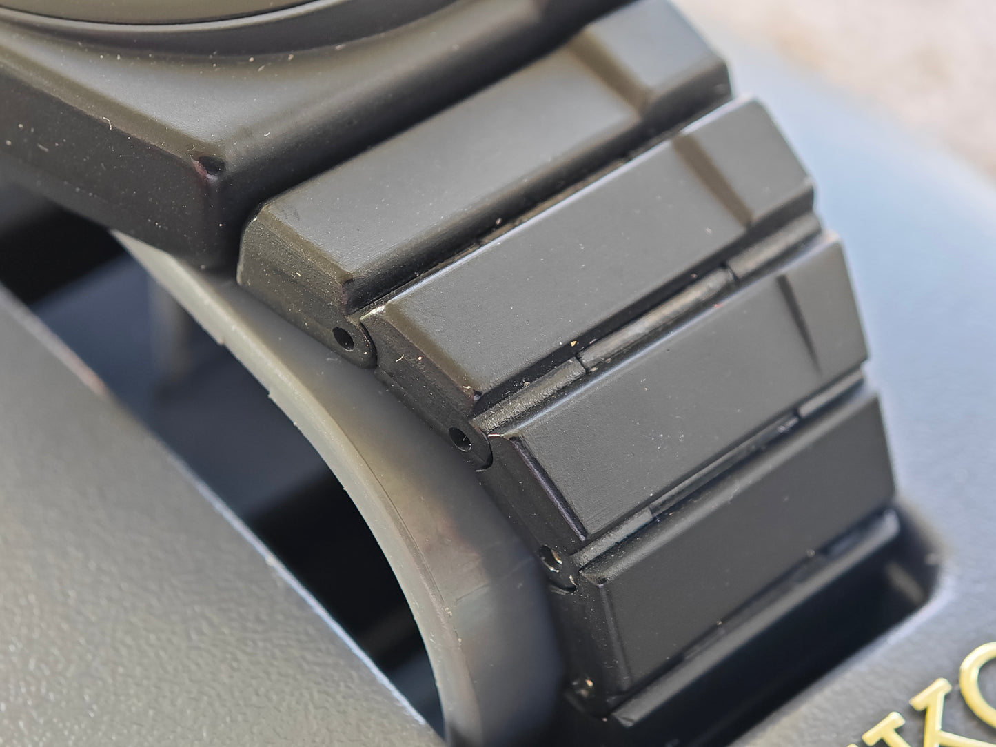 SEIKO 7a28-7A00 Giugiaro Design New Old Stock May 1986 Boxed Black