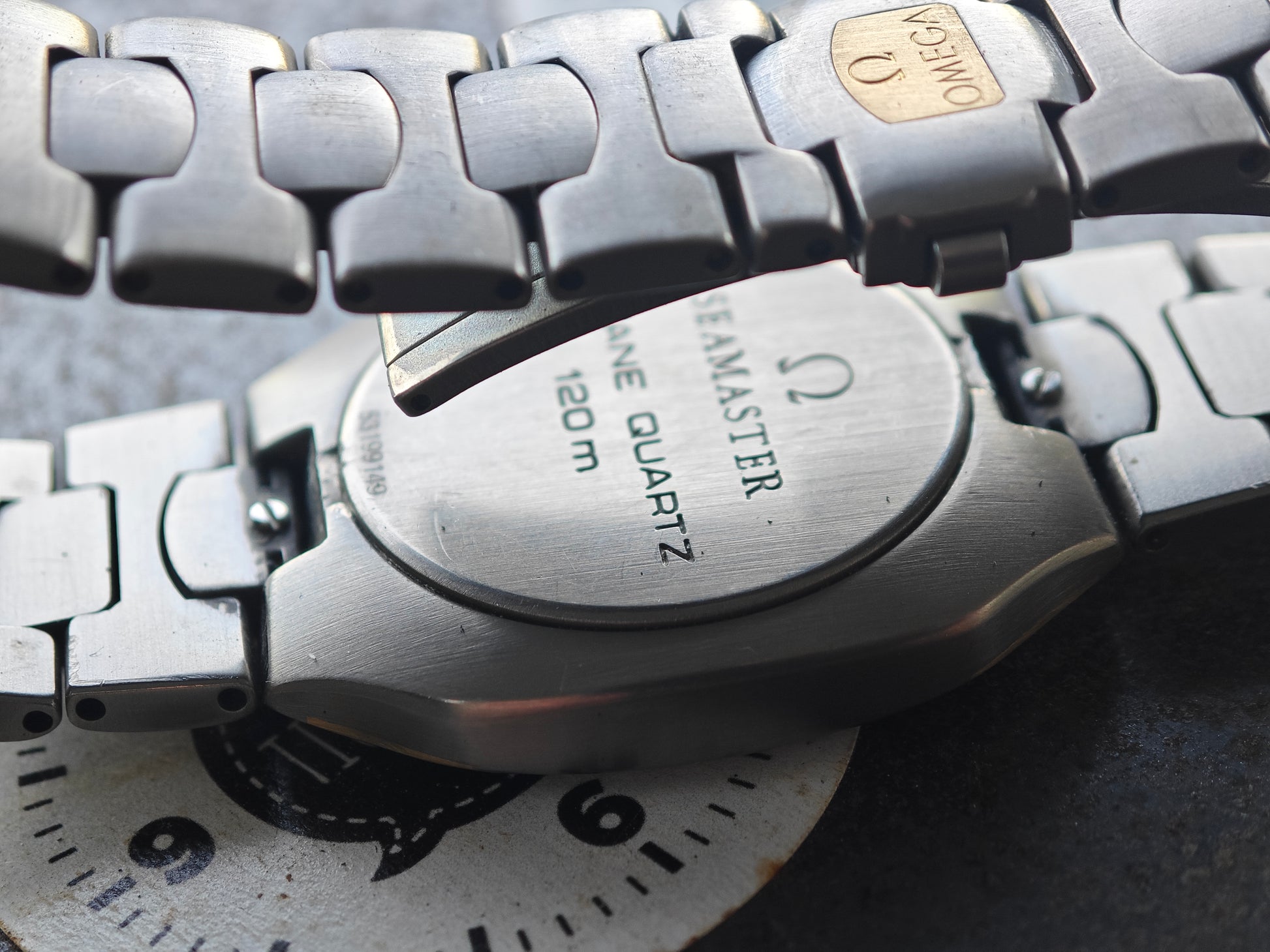 OMEGA Seamaster Polaris Titanium 32mm mens watch 19,0 cm wrist