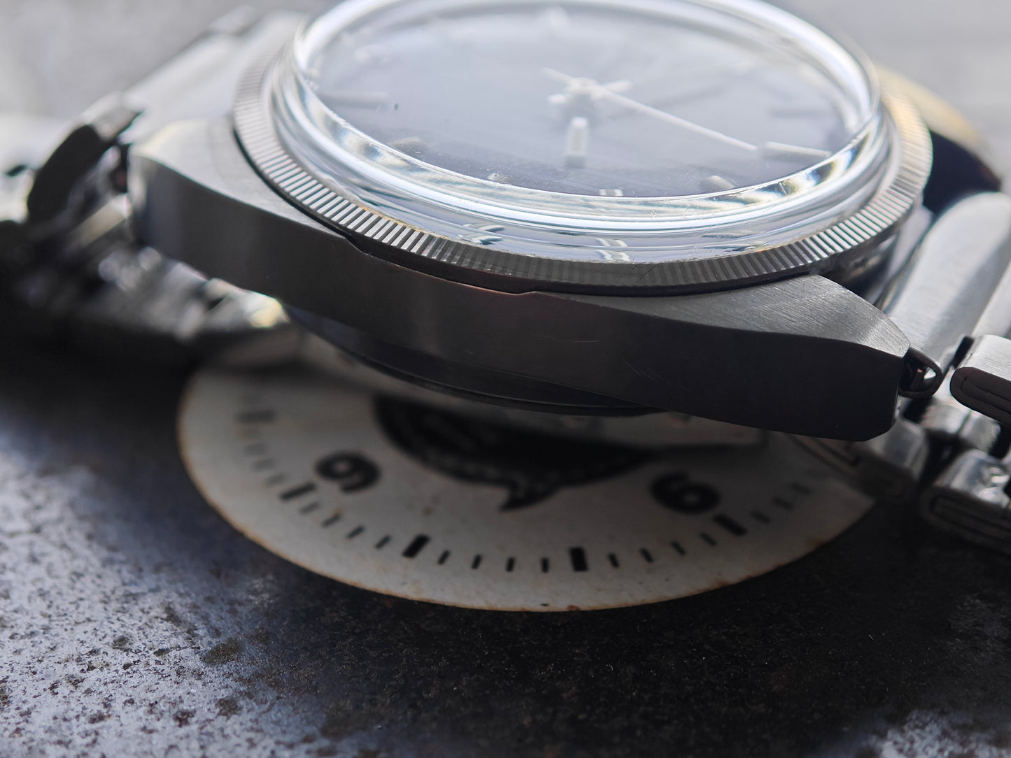 As new OMEGA 300 Blue Electronic Pattern Dial Cal. 1260