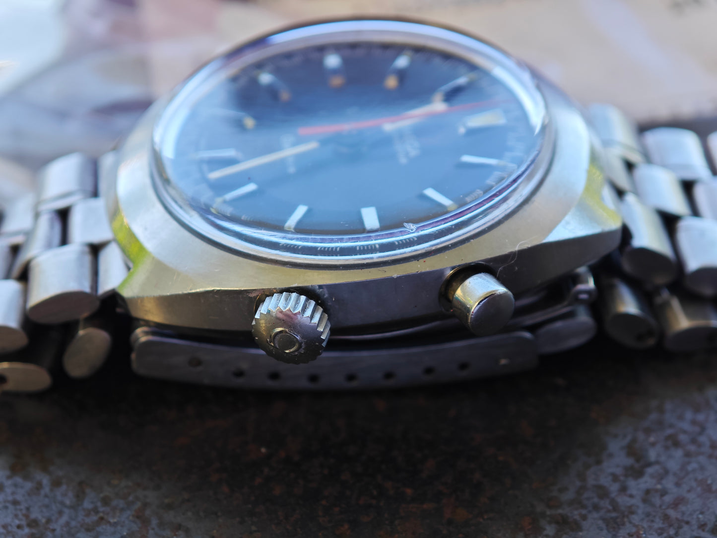 OMEGA Geneve ChronoStop & super rare bracelet, box and service papers 04-2024