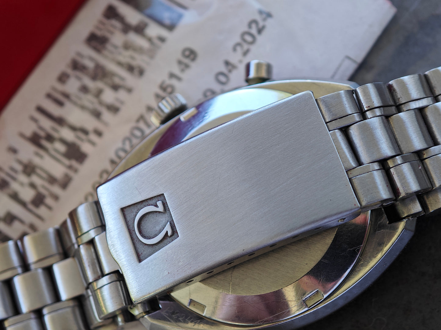 OMEGA Geneve ChronoStop & super rare bracelet, box and service papers 04-2024