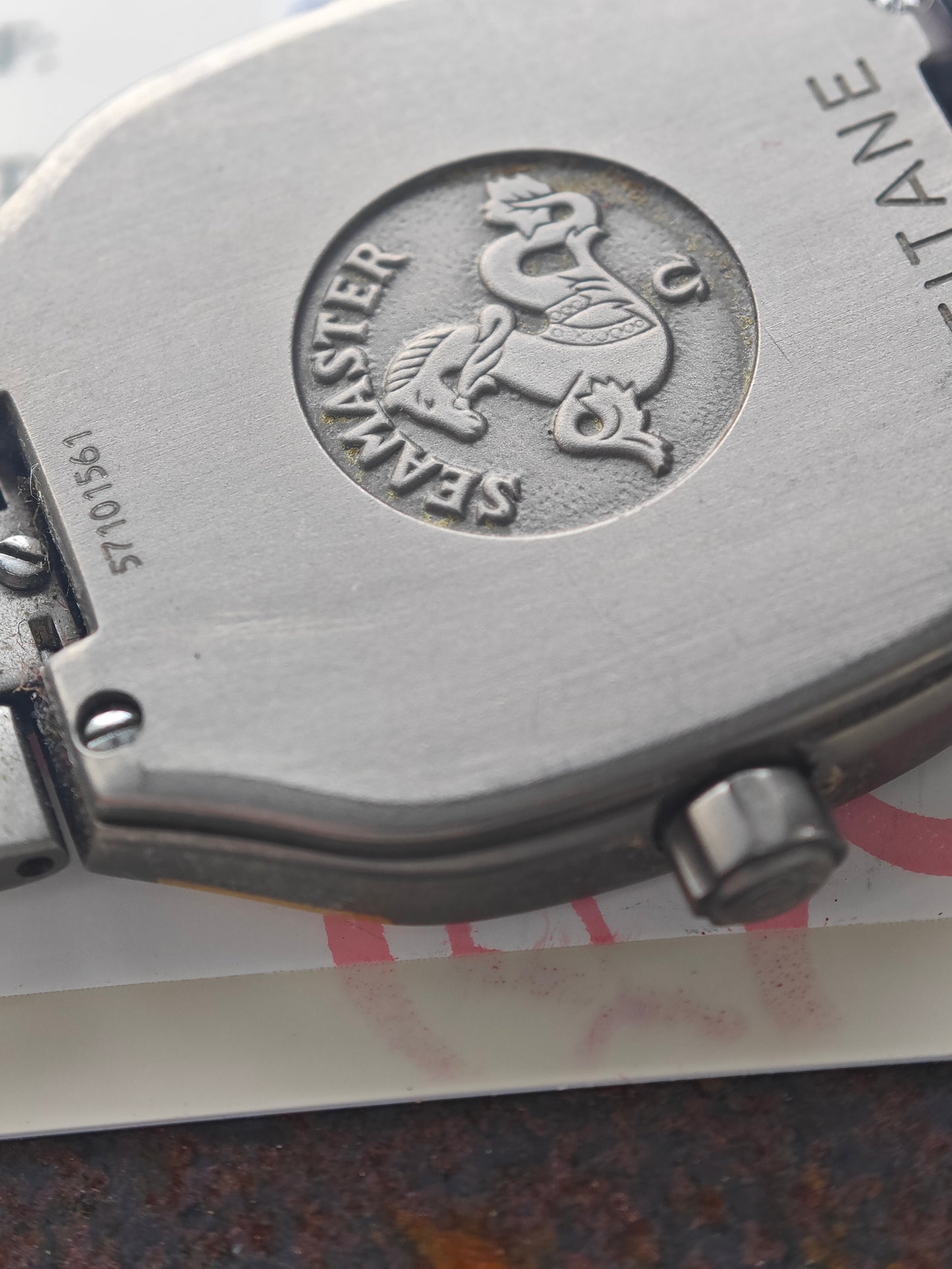 Extremly Rare Titanium OMEGA SEAMASTER Polaris Multi Functional Full SET