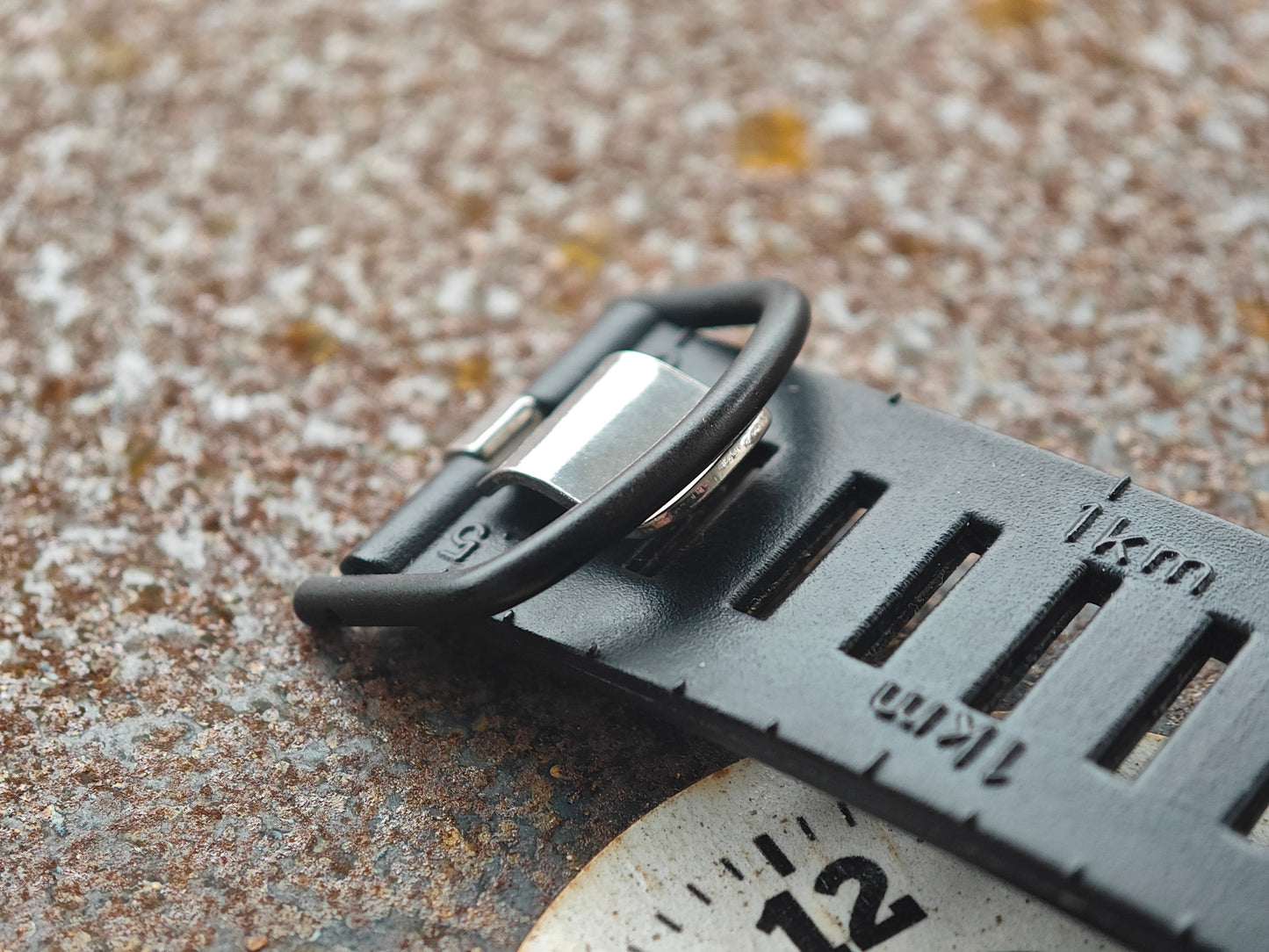 Amazing Breitling COLT 1st Generation Military watch black PVD & original Rubber Strap !!!