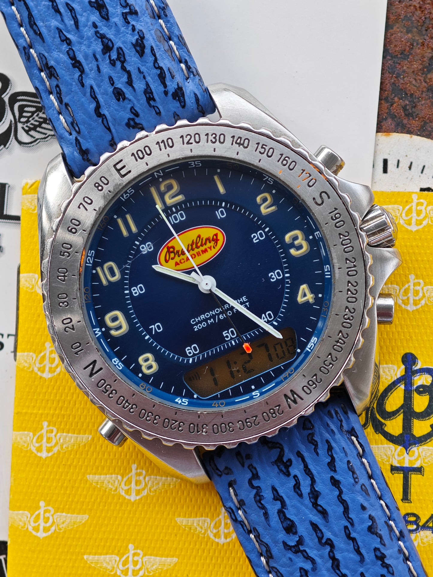 Final Version Breitling Pluton Academy Pilot Watch A51038 Ltd