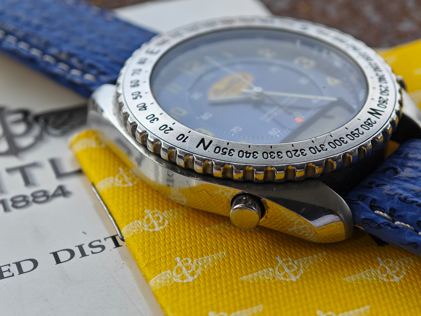 Final Version Breitling Pluton Academy Pilot Watch A51038 Ltd