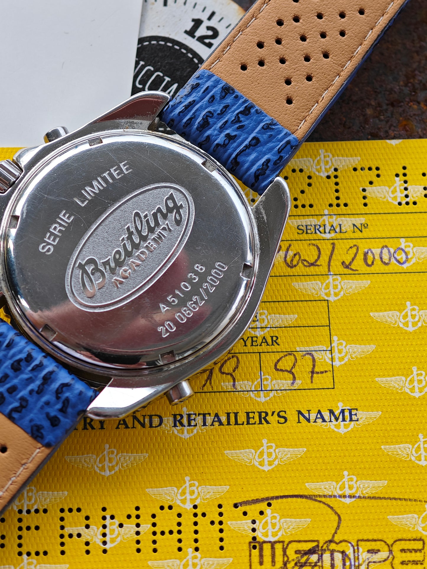 Final Version Breitling Pluton Academy Pilot Watch A51038 Ltd