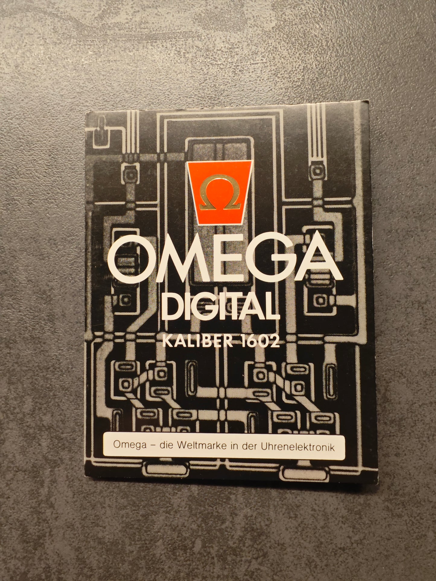 Ultra Rare Manual for the OMEGA Digital LED Caliber 1602 Like TC3 or Constellation