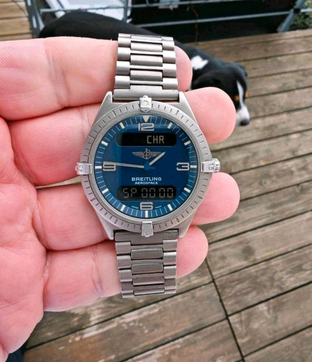 Breitling Aerospace Full Titanium from 1994 with Papers