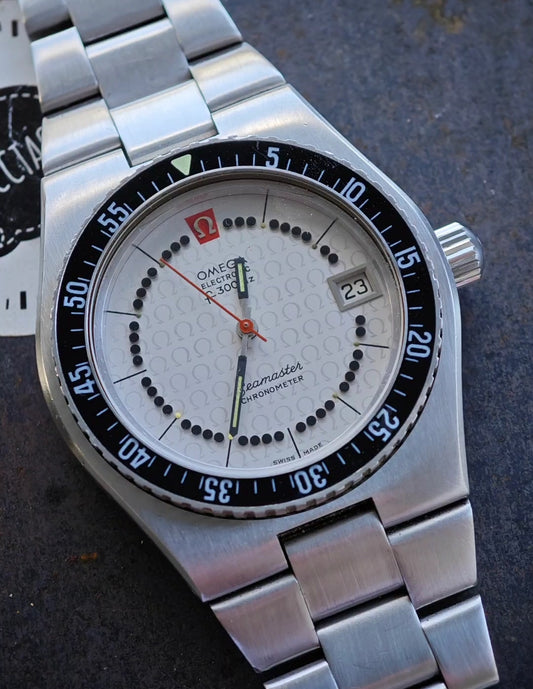 ULTRA Rare 125th Anniversary OMEGA Seamaster f300 Diver 198.0005 - Logo Dial - only 500 made