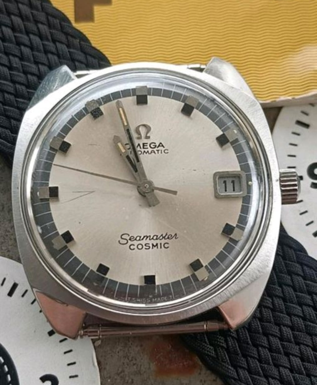 OMEGA SEAMASTER COSMIC 166.022 TOOL 105 &amp; Papiere 1970