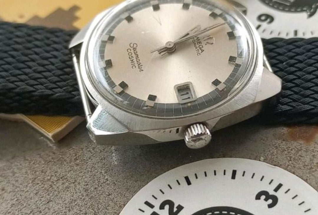 OMEGA SEAMASTER COSMIC 166.022 TOOL 105 &amp; Papiere 1970