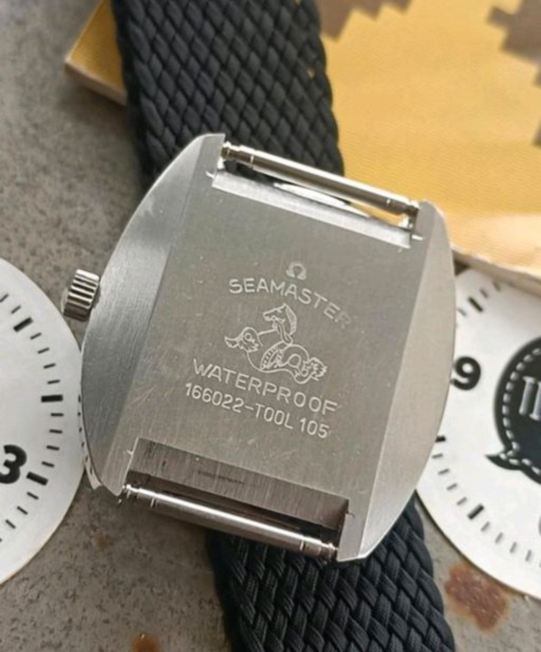 OMEGA SEAMASTER COSMIC 166.022 TOOL 105 &amp; Papiere 1970