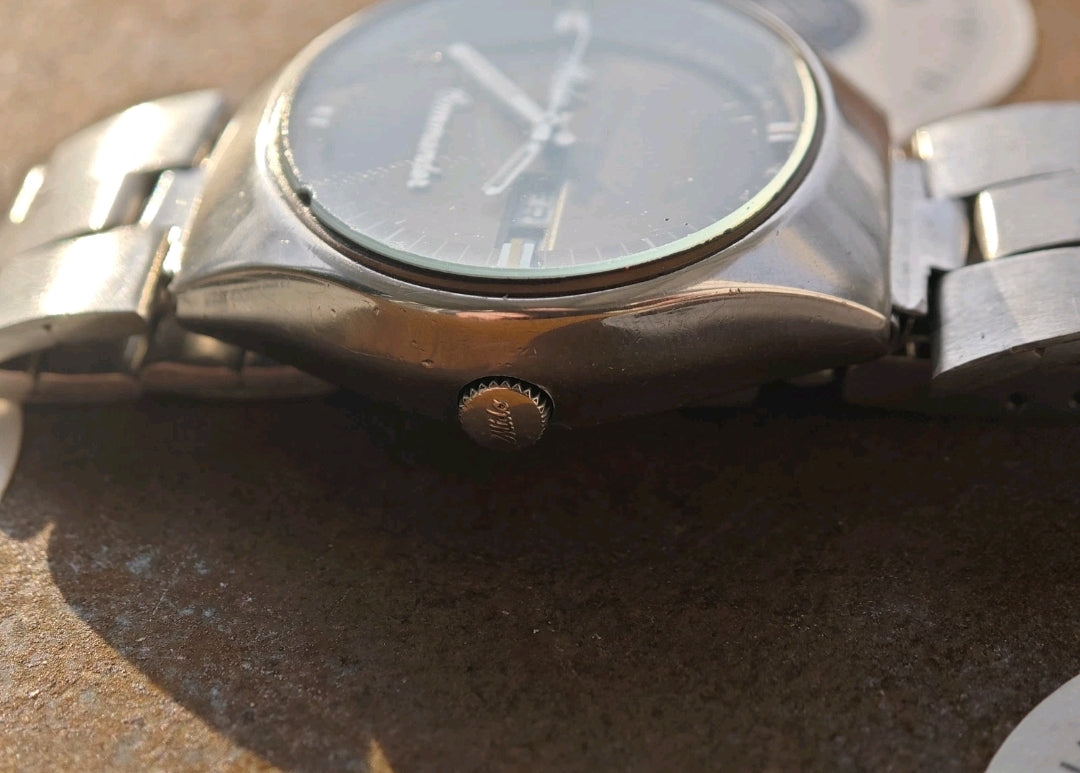 MIDO SPACE COMMANDER Vertical-Oval From 1979/1980 SERVICE & Bracelet 19,5cm