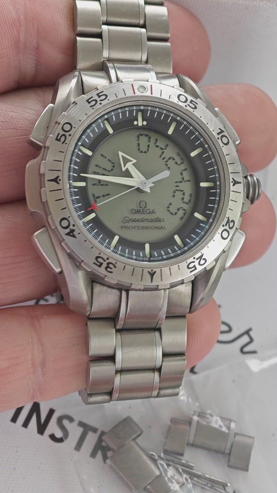 ULTRA RARE OMEGA Speedmaster X-33 2nd Generation FULL SET – TiccTacc