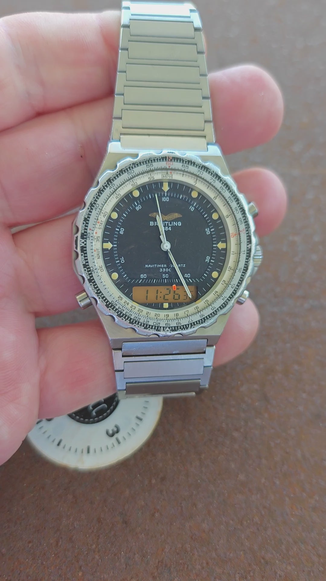 Breitling Jupiter 腕時計 BREITLING - BREITLING ブライトリング JUPITER PILOT クオーツの通販