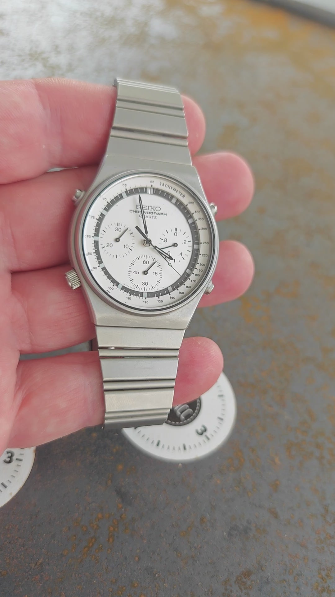 SEIKO 7a28-7010 Speedtimer and 19,5 cm bracelet. – TiccTacc