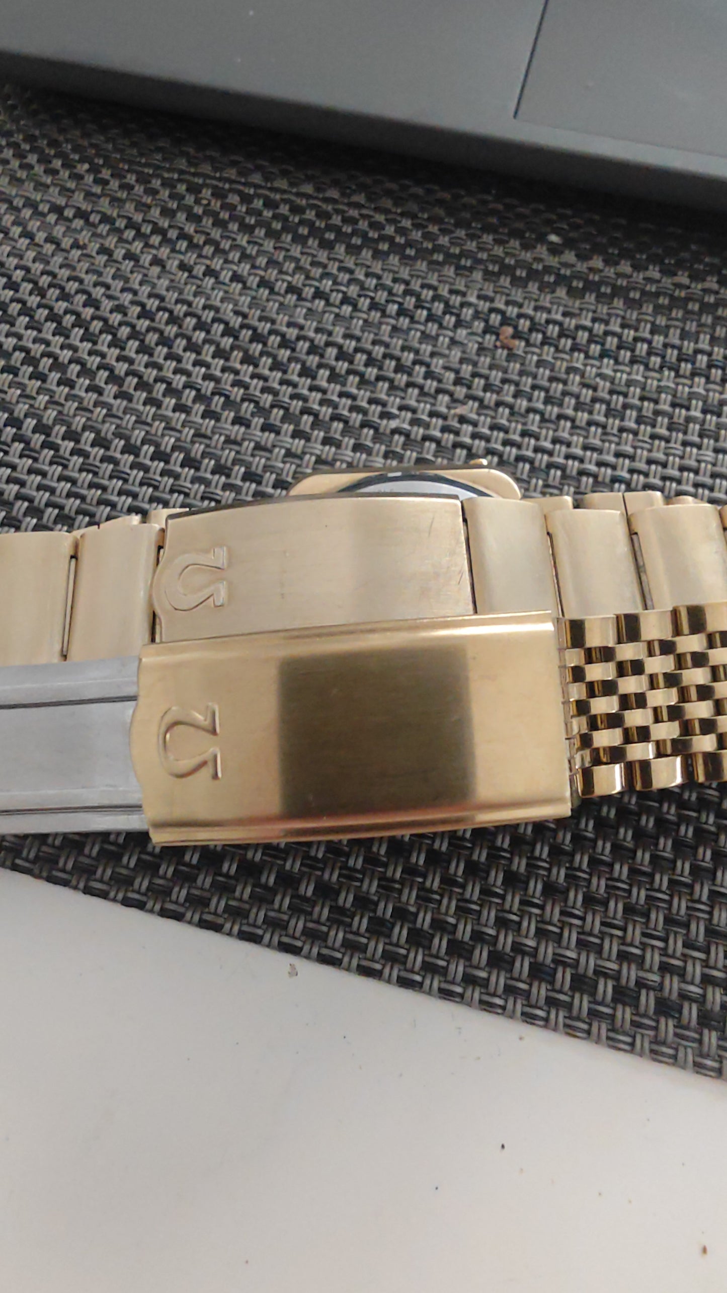 N.O.S. OMEGA Time Computer TC3 LED cal. 1602 gold plated Full Set 1977 - New Module